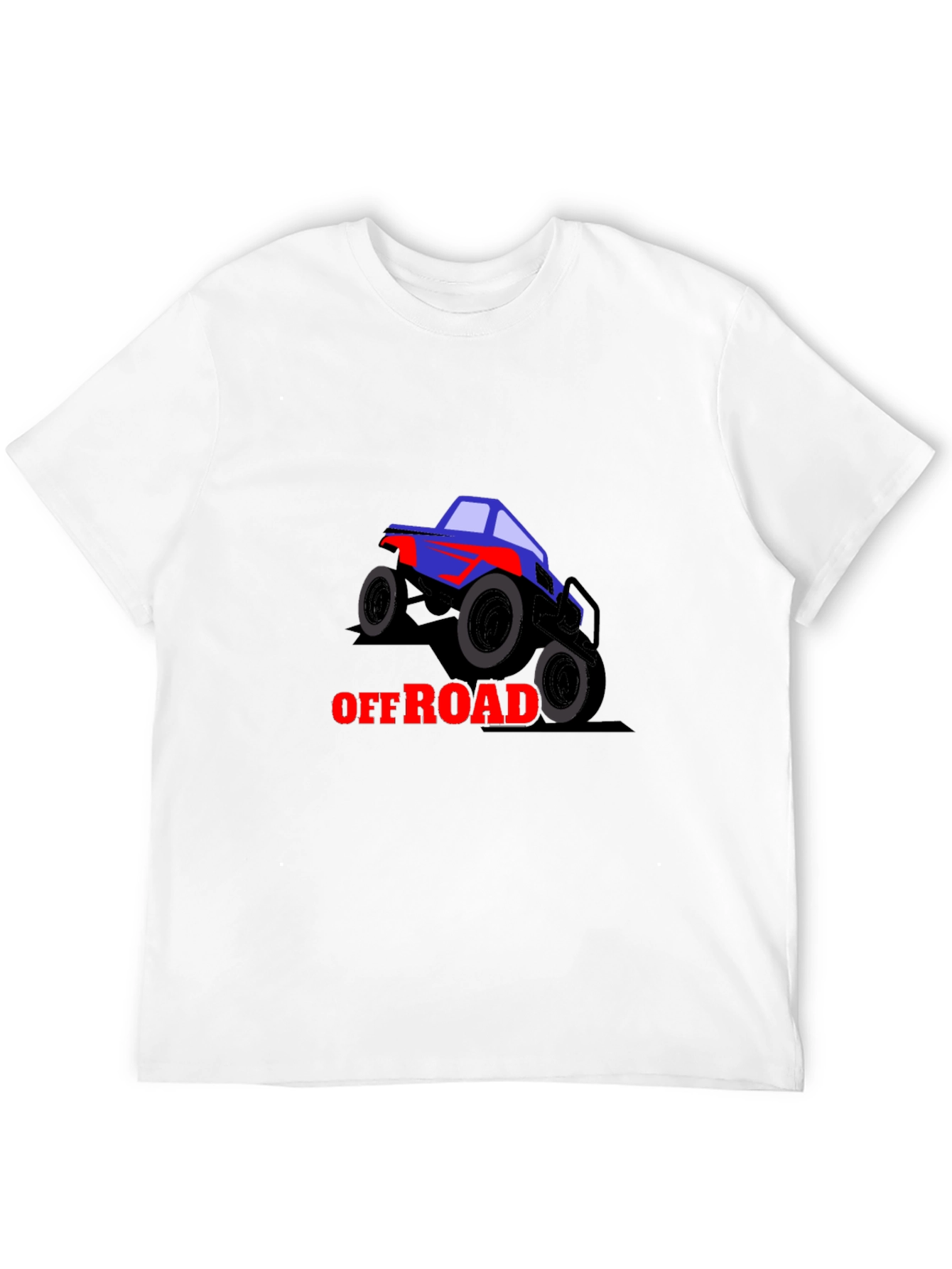Off Road Truck Graphic T-Shirt - Black