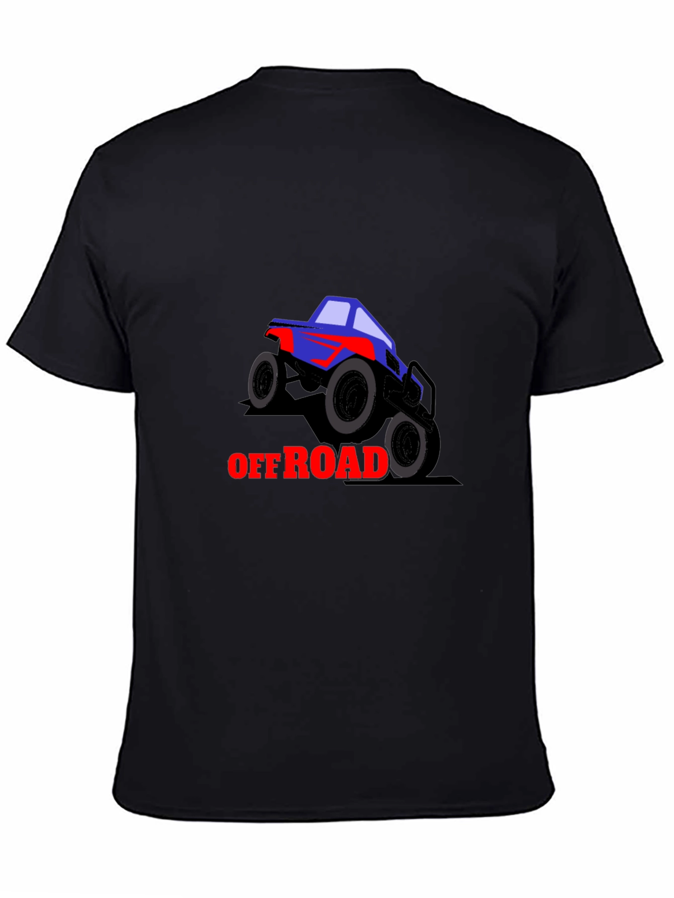 Off Road Truck Graphic T-Shirt - Black