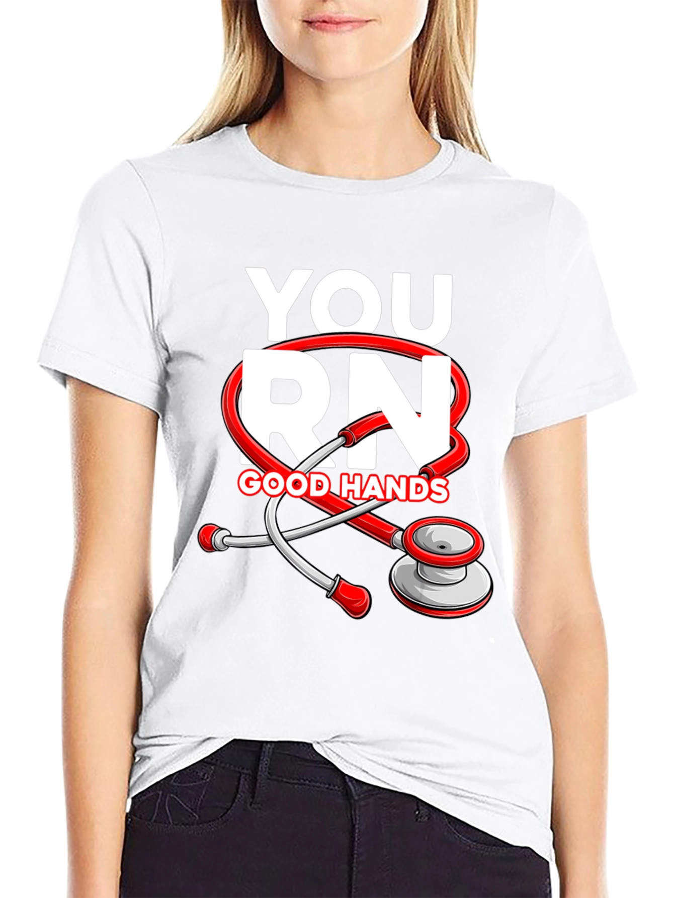 You RN Good Hands Graphic Tee