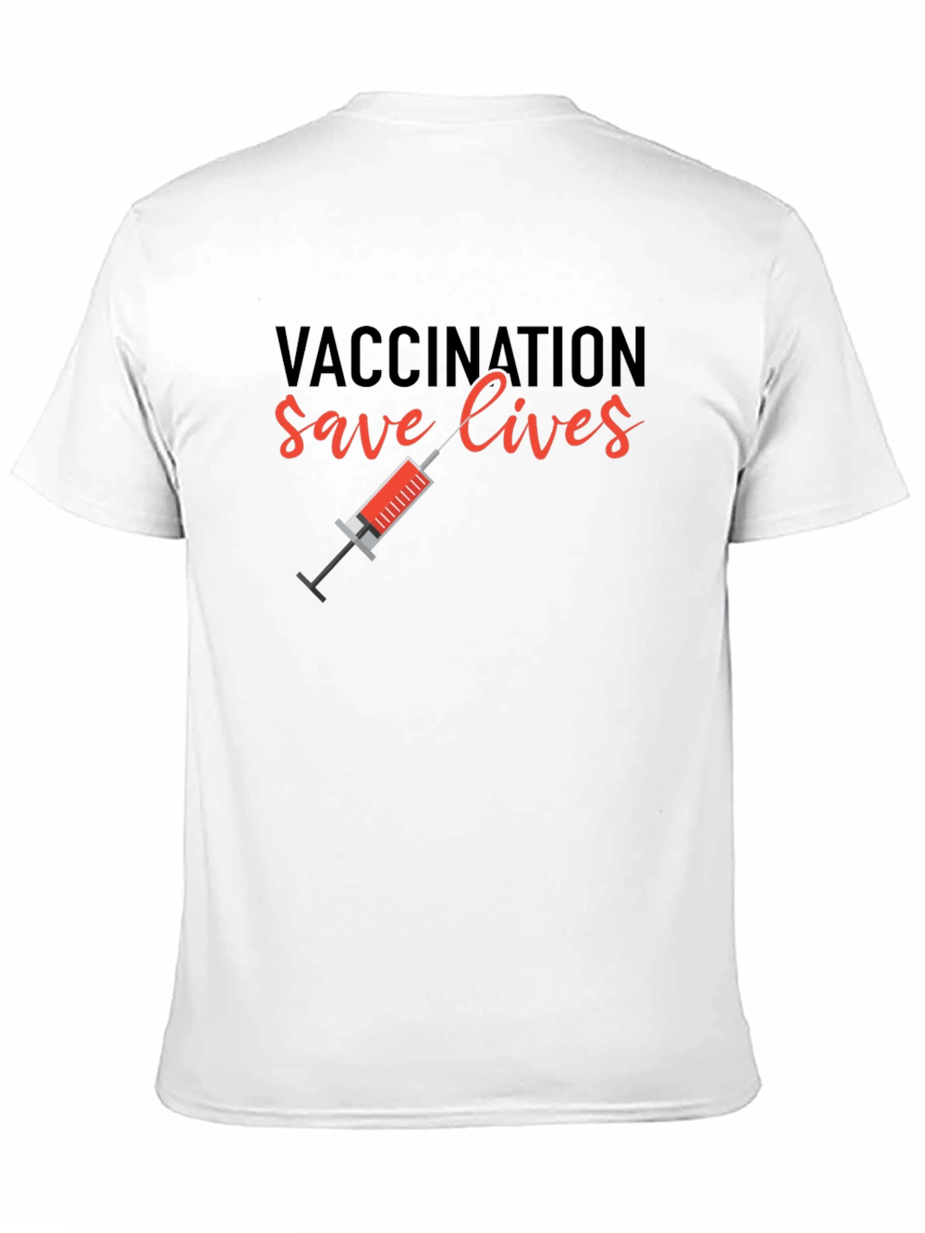 Vaccination Saves Lives Graphic Tee