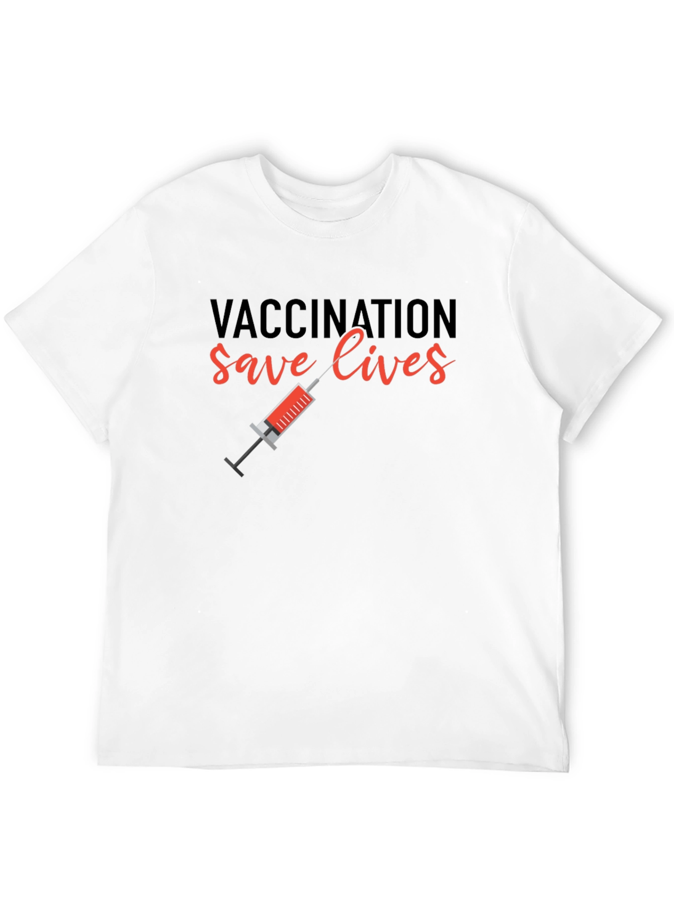 Vaccination Saves Lives Graphic Tee
