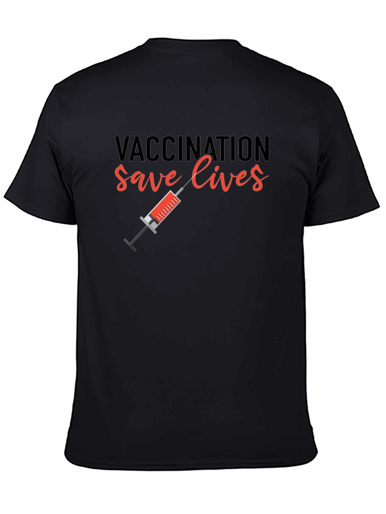 Vaccination Saves Lives Graphic Tee