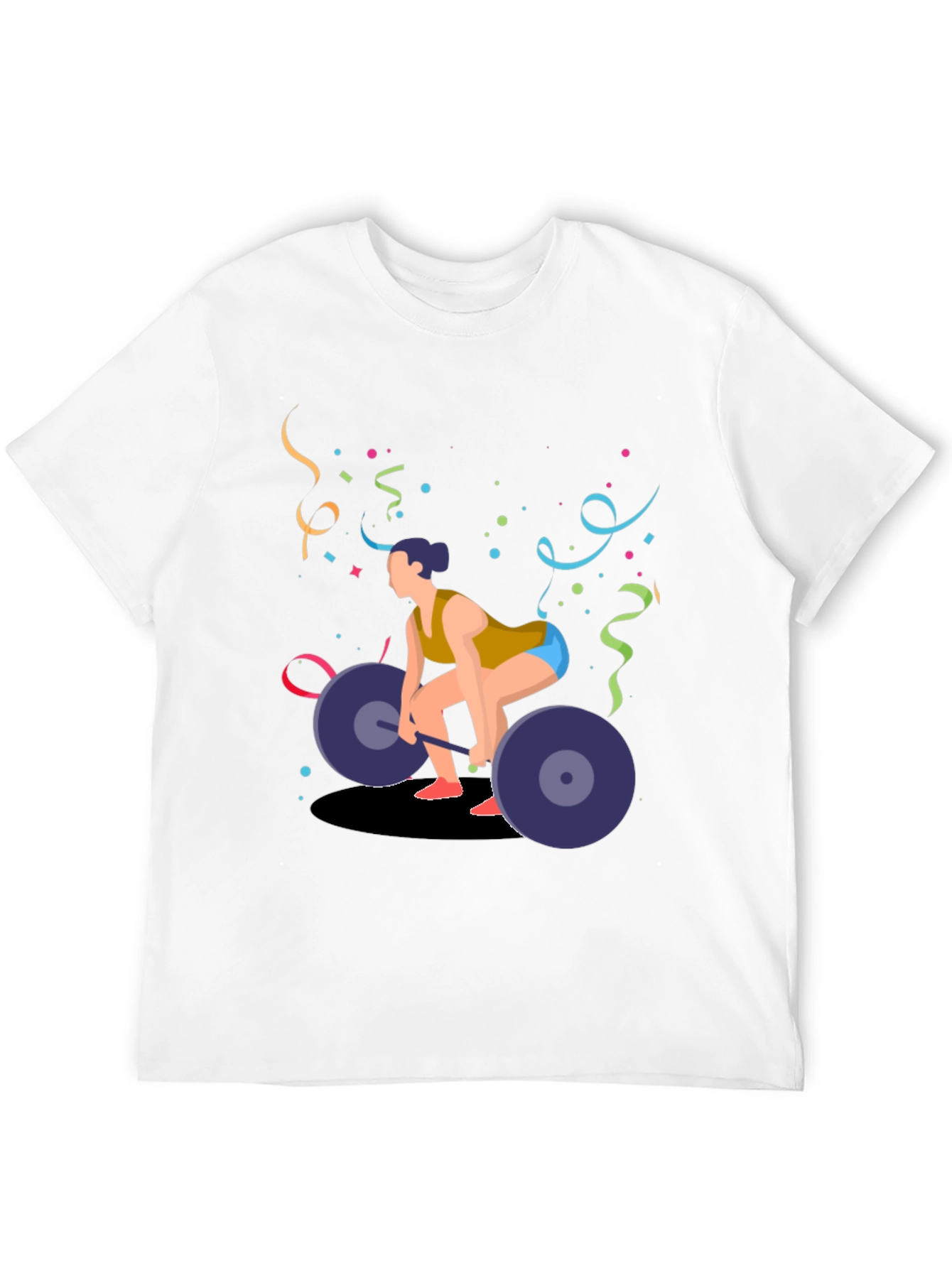 Womans Weightlifting T-Shirt - Powerlifting Design