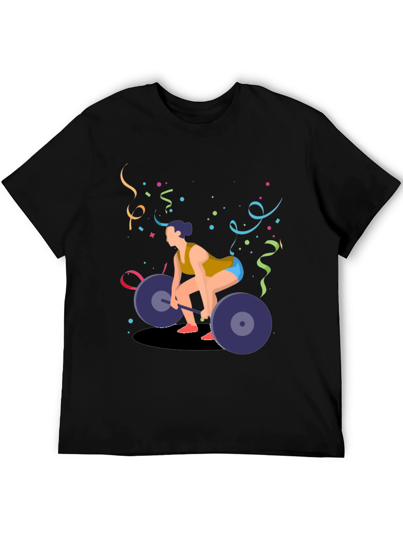 Womans Weightlifting T-Shirt - Powerlifting Design