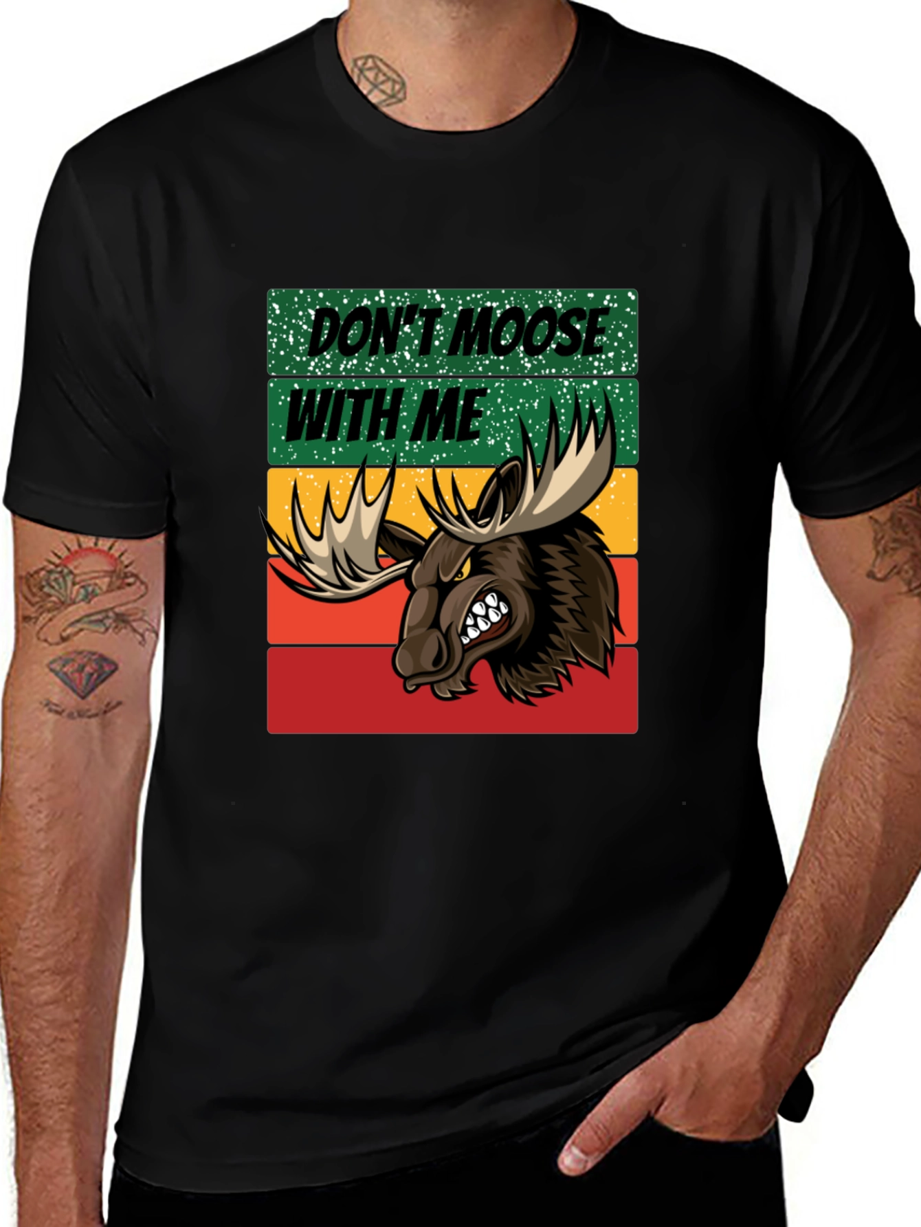 Dont Moose with Me Graphic Tee