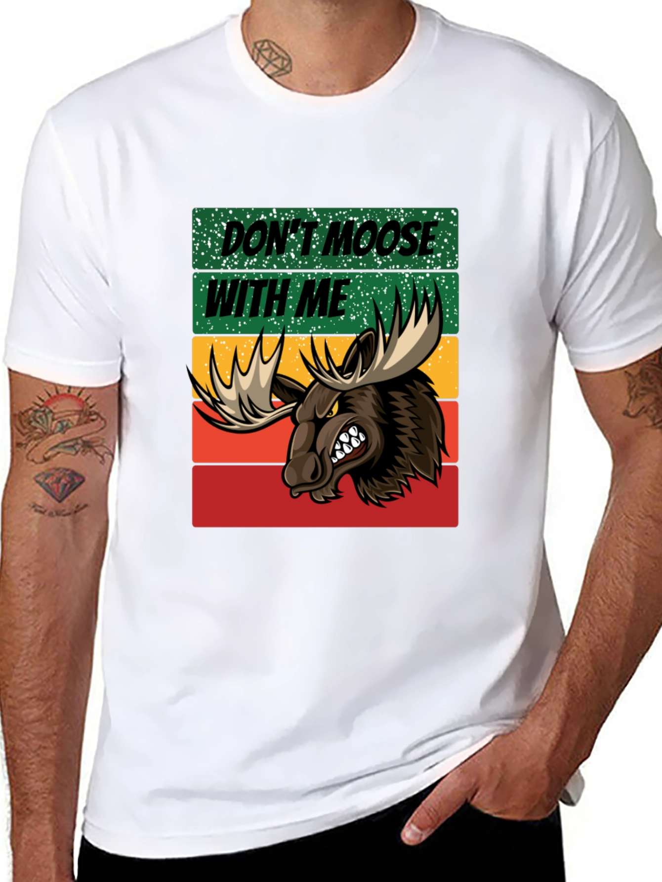 Dont Moose with Me Graphic Tee