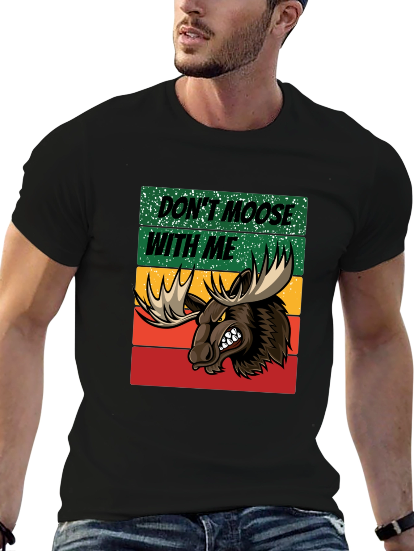 Dont Moose with Me Graphic Tee