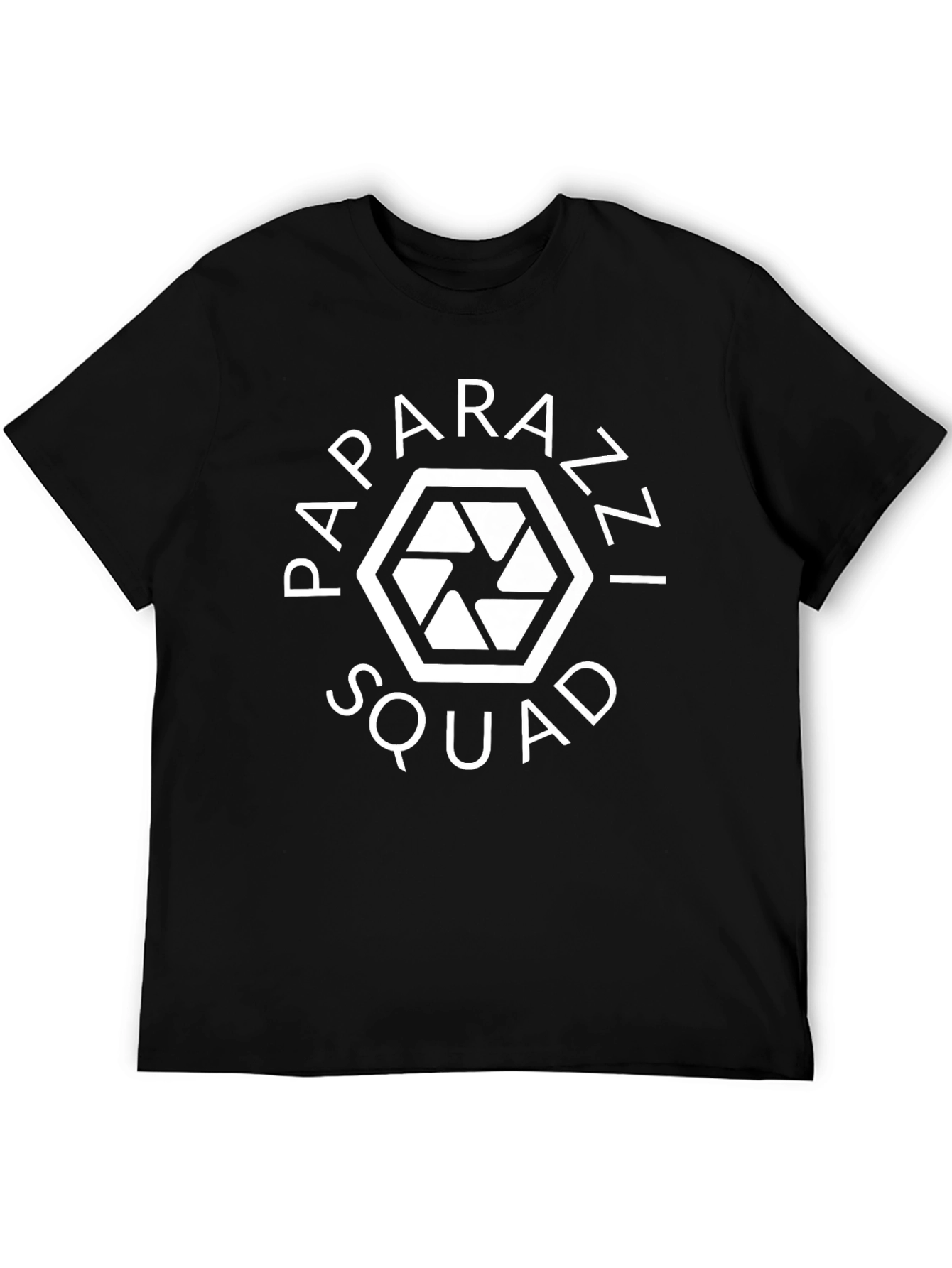 Paparazzi Squad Graphic Tee - Camera Shutter Design