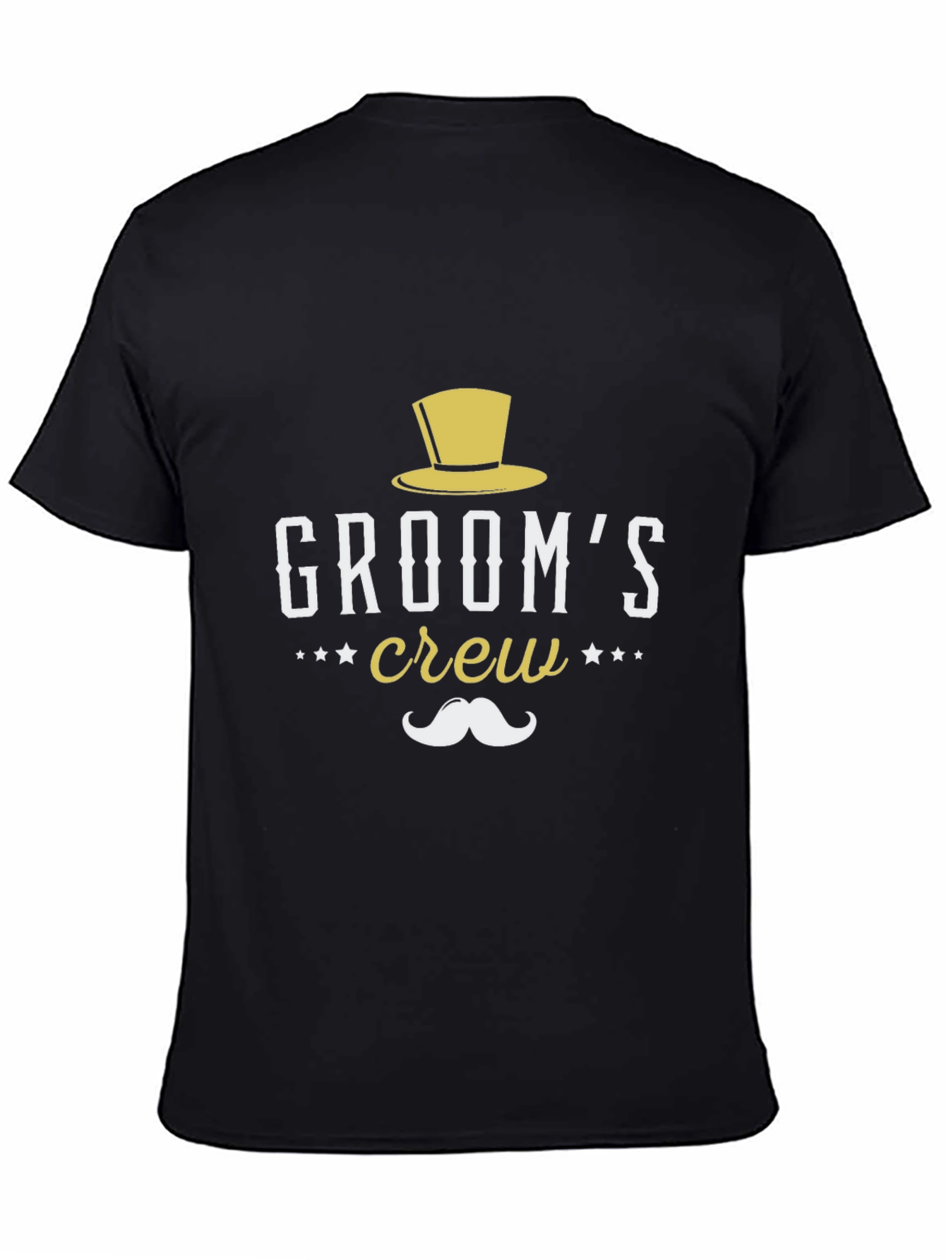 Grooms Crew Graphic Tee - Stylish Wedding Party Shirt