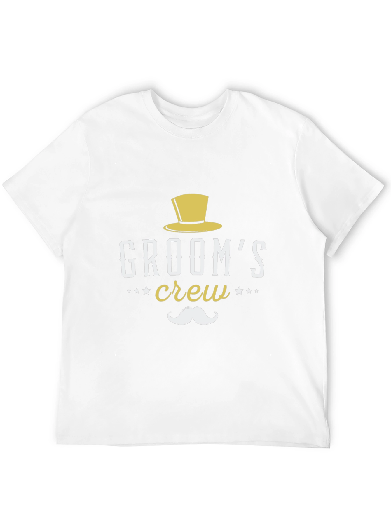 Grooms Crew Graphic Tee - Stylish Wedding Party Shirt
