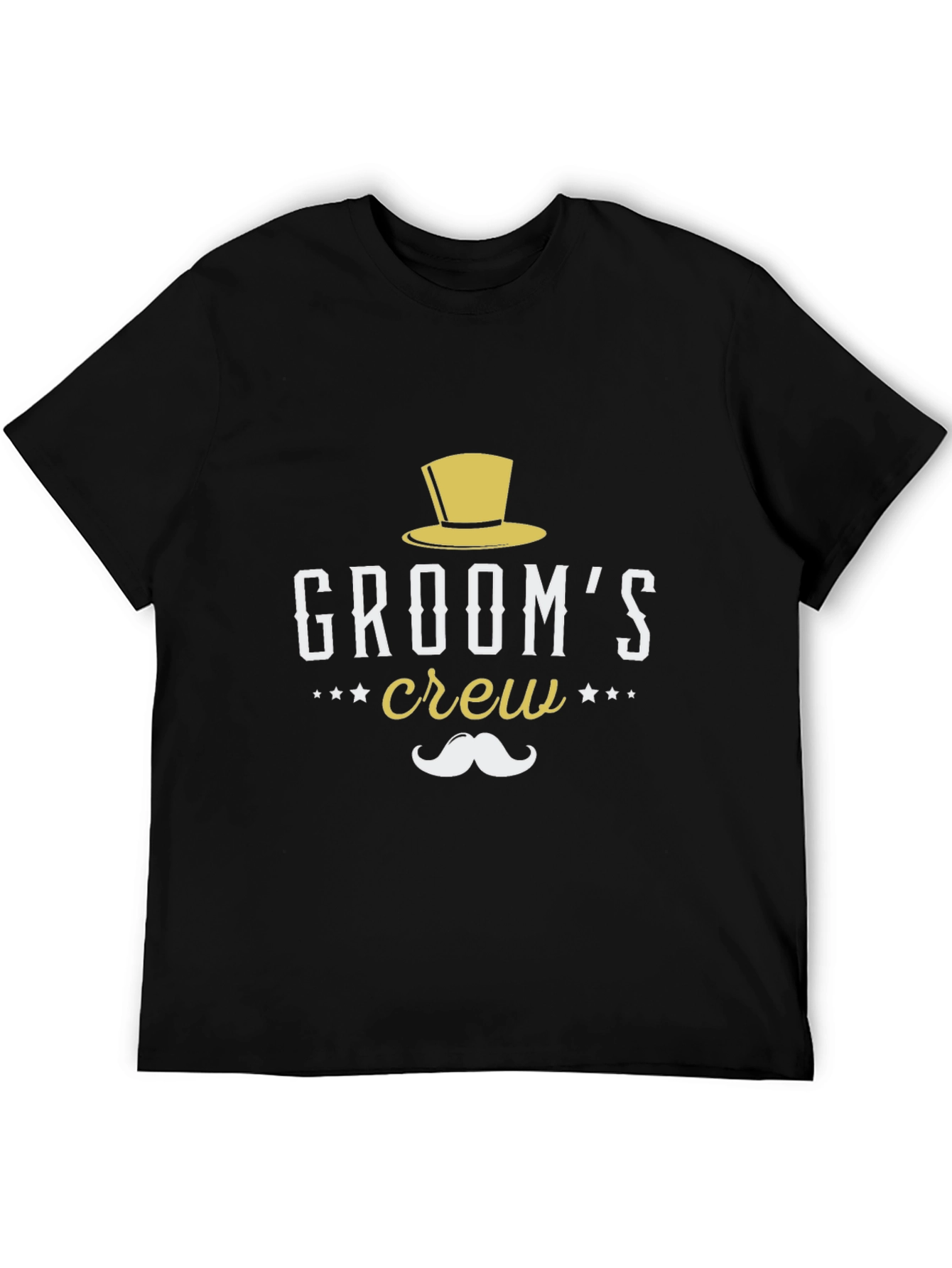 Grooms Crew Graphic Tee - Stylish Wedding Party Shirt