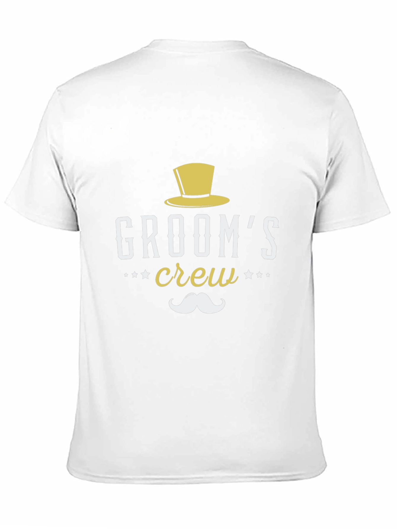 Grooms Crew Graphic Tee - Stylish Wedding Party Shirt