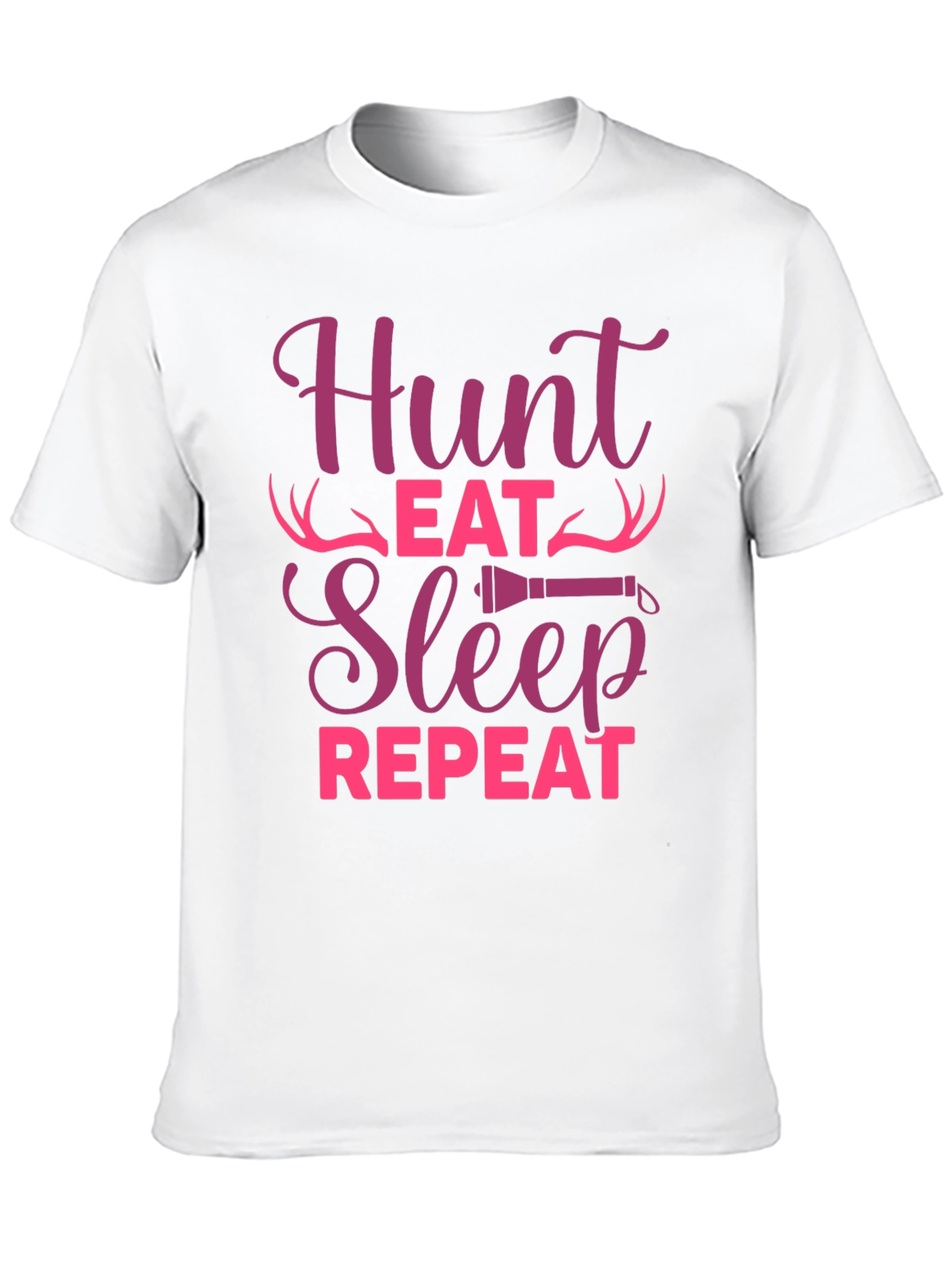 Hunt Eat Sleep Repeat Graphic Tee