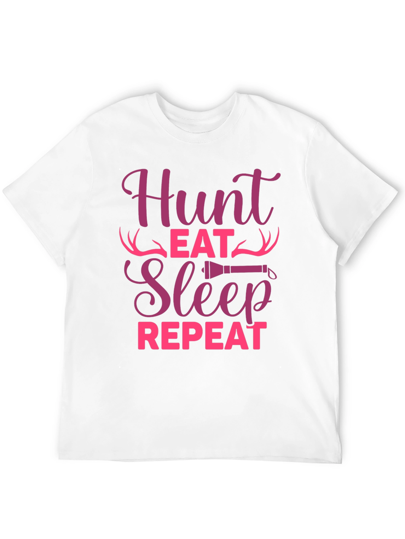 Hunt Eat Sleep Repeat Graphic Tee