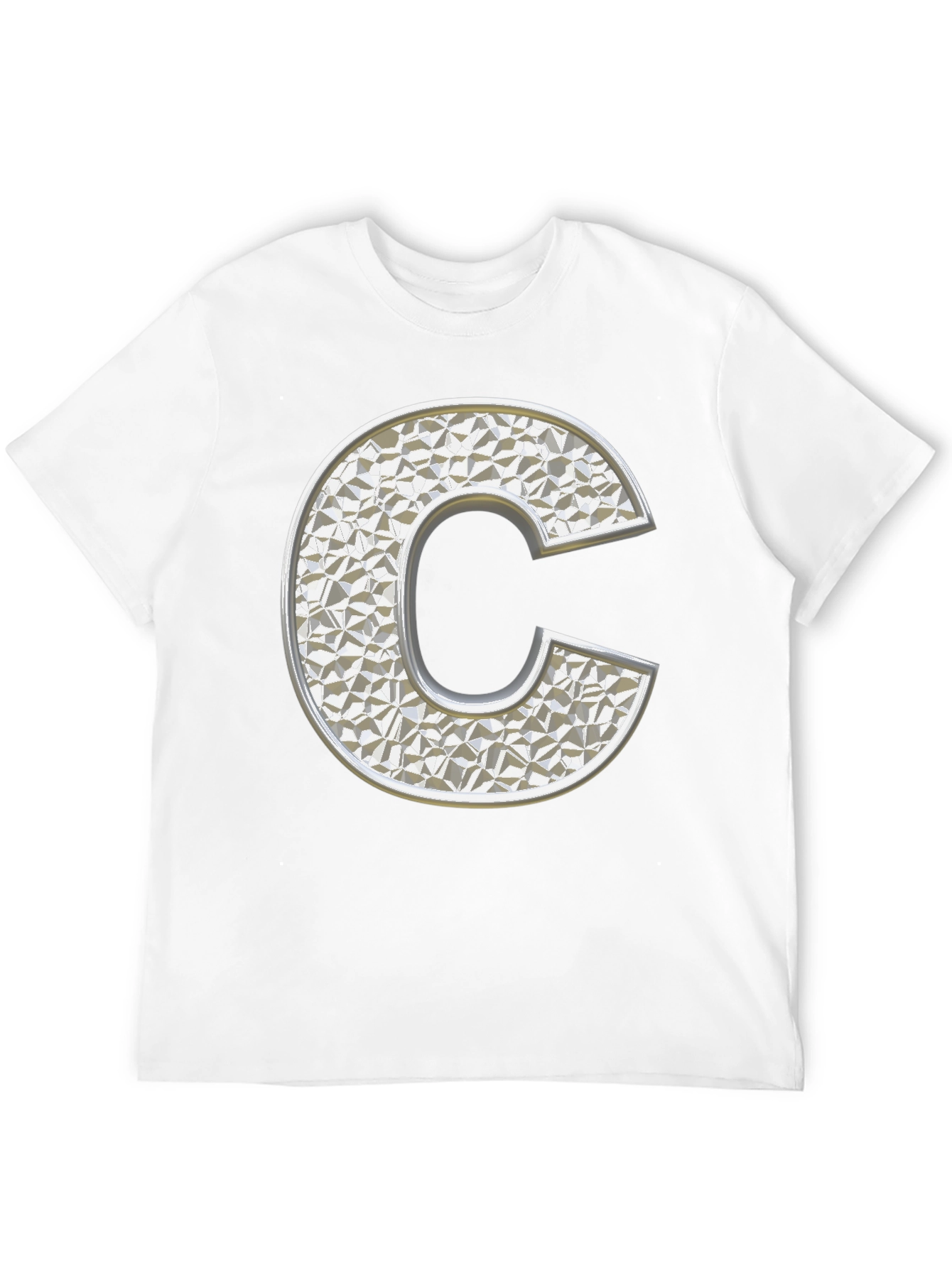 Geometric Initial C T-Shirt