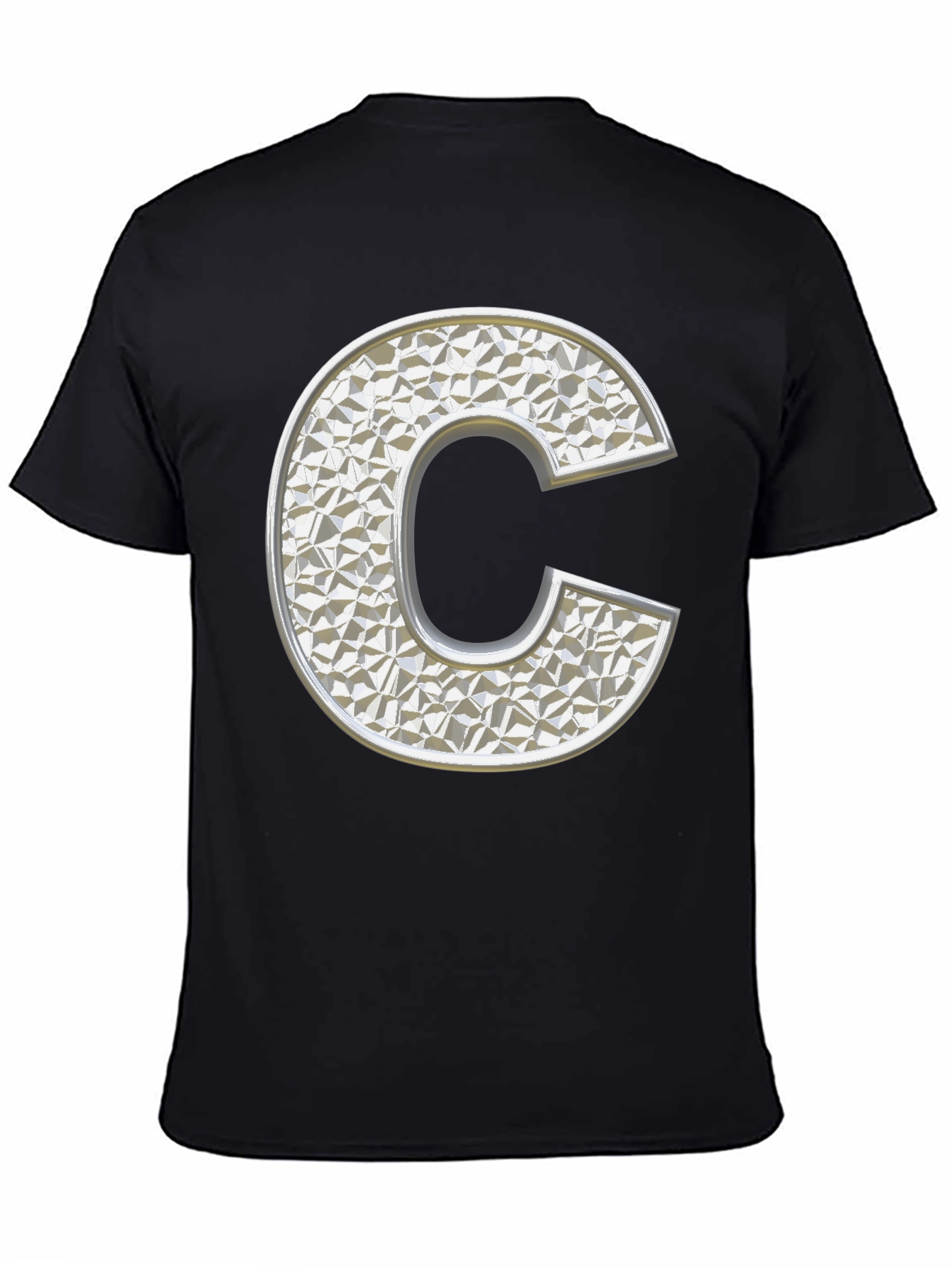 Geometric Initial C T-Shirt