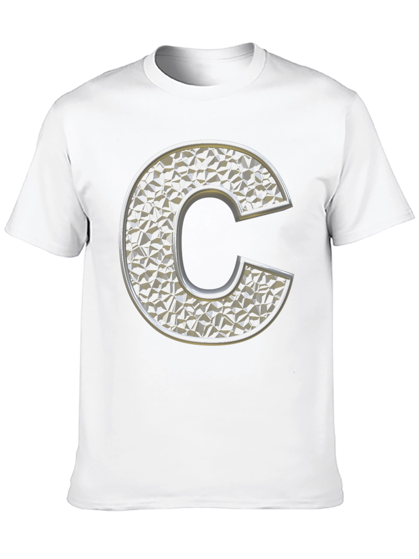 Geometric Initial C T-Shirt