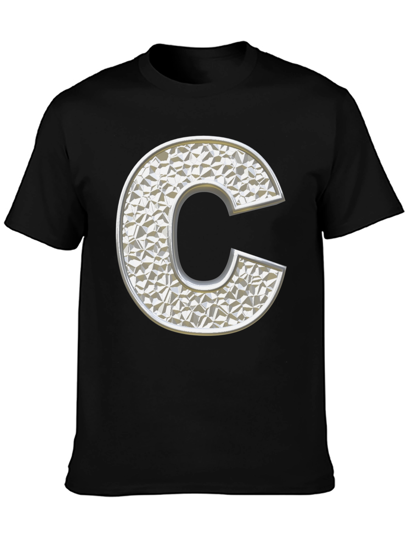 Geometric Initial C T-Shirt