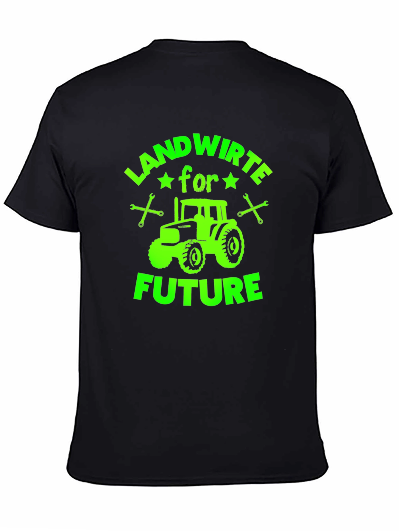 Landwirte for Future Black Graphic Tee
