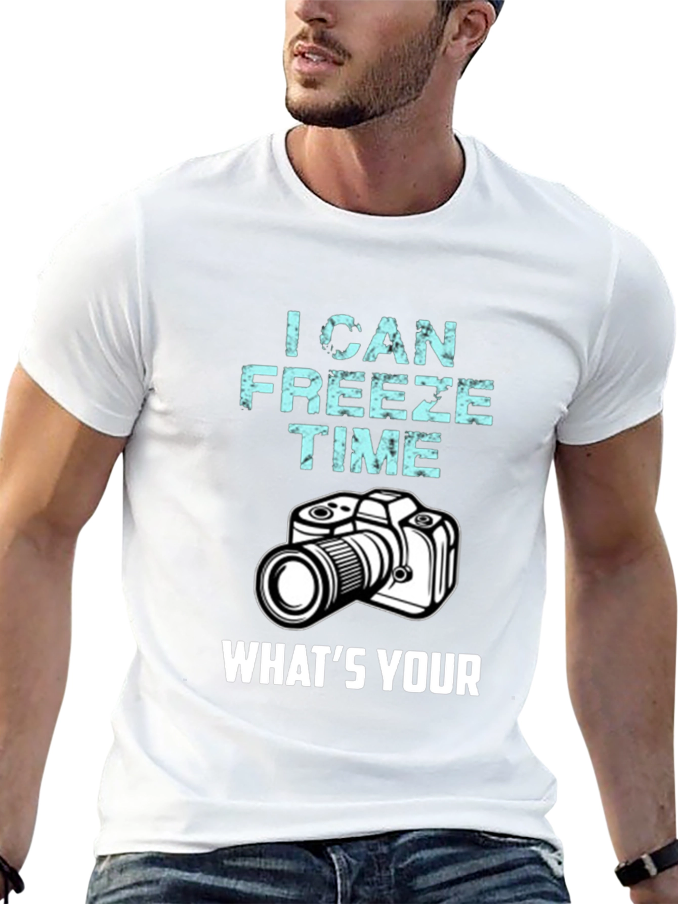 I Can Freeze Time T-Shirt Photography Humor