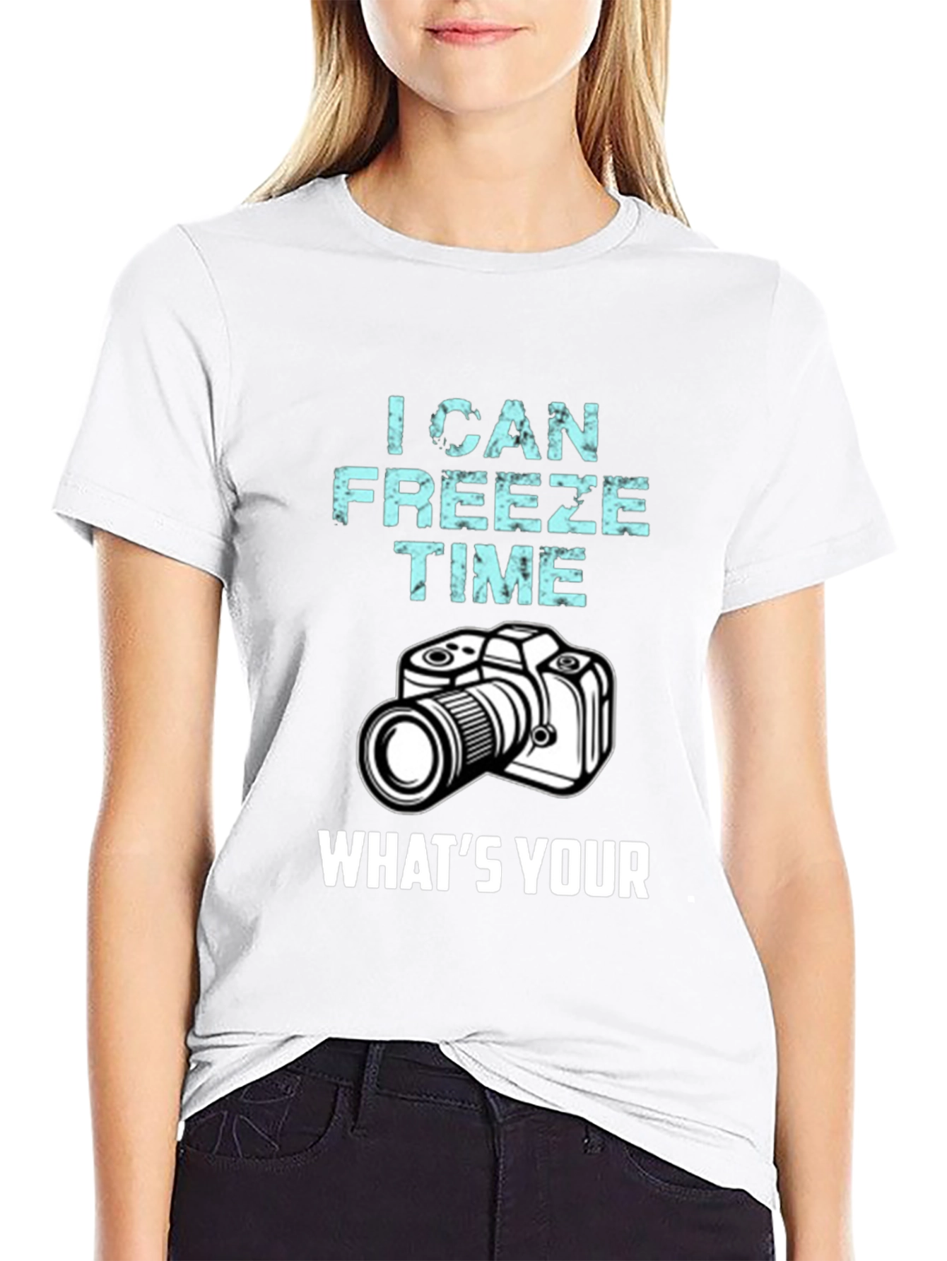 I Can Freeze Time T-Shirt Photography Humor