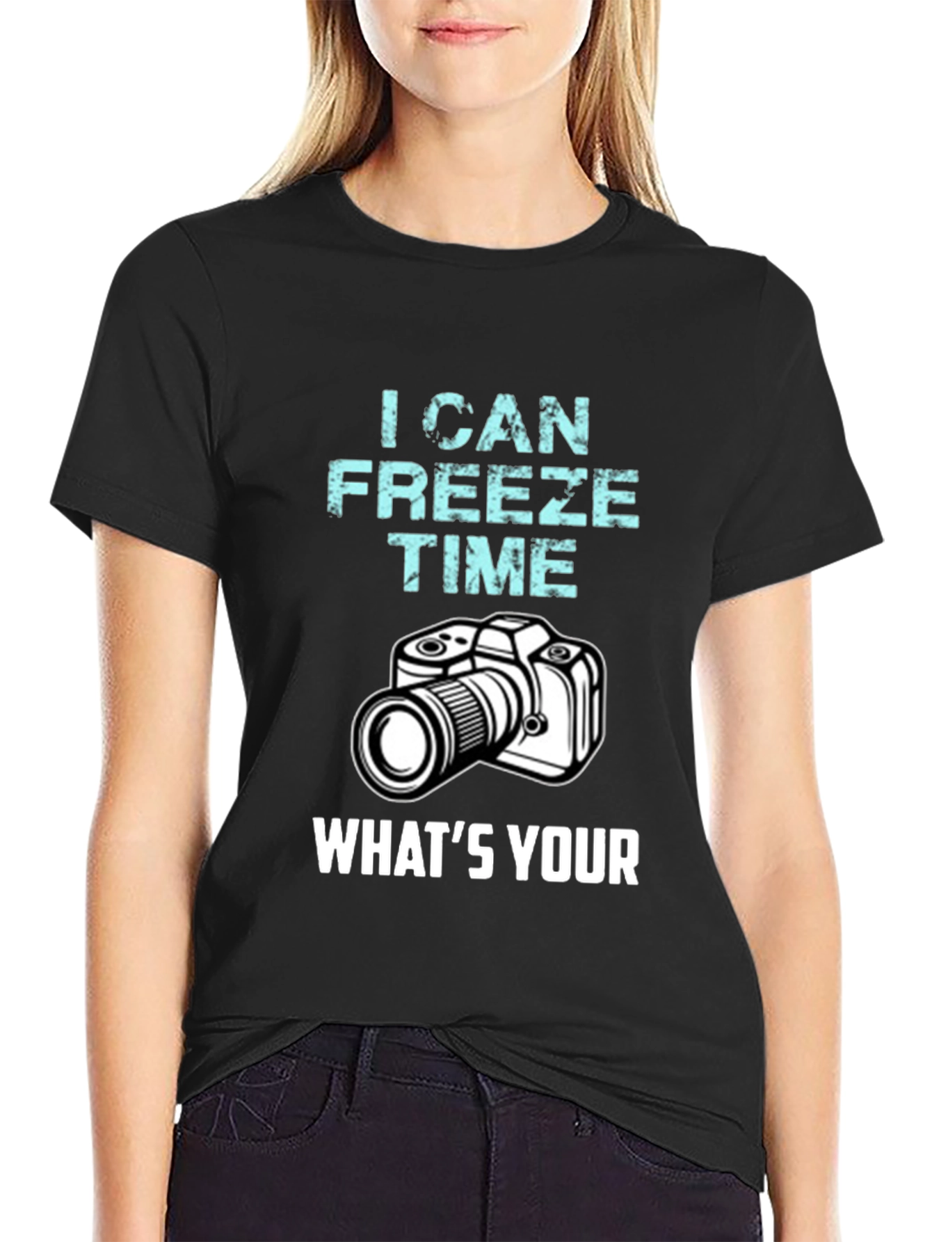 I Can Freeze Time T-Shirt Photography Humor