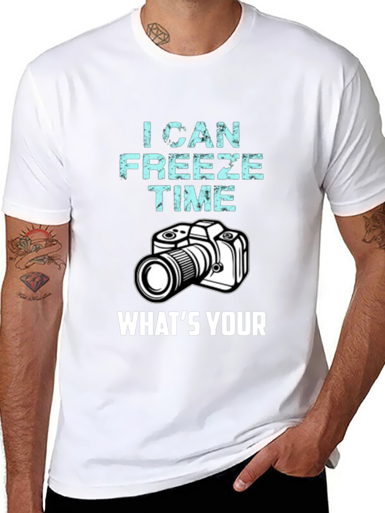 I Can Freeze Time T-Shirt Photography Humor