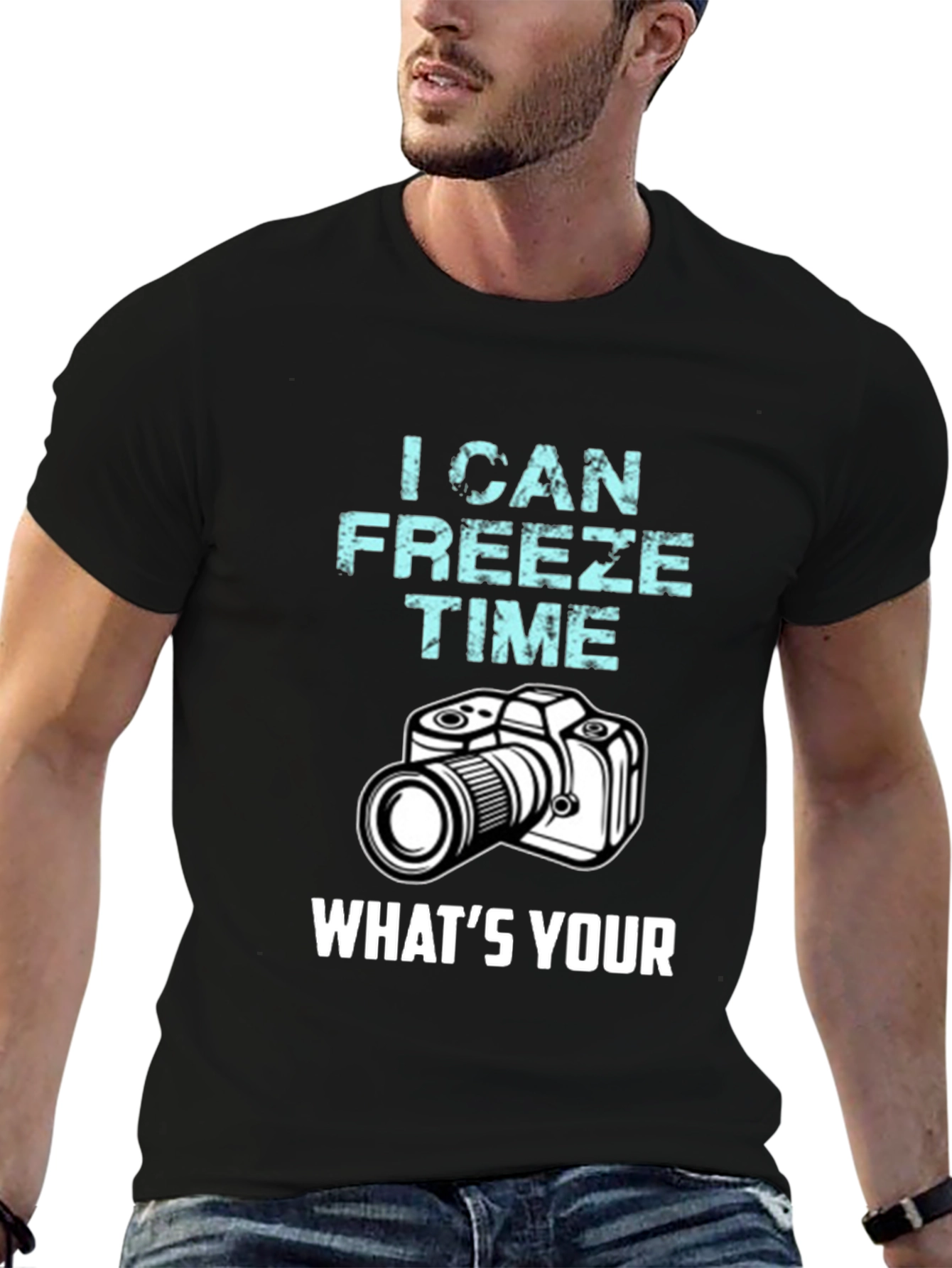 I Can Freeze Time T-Shirt Photography Humor