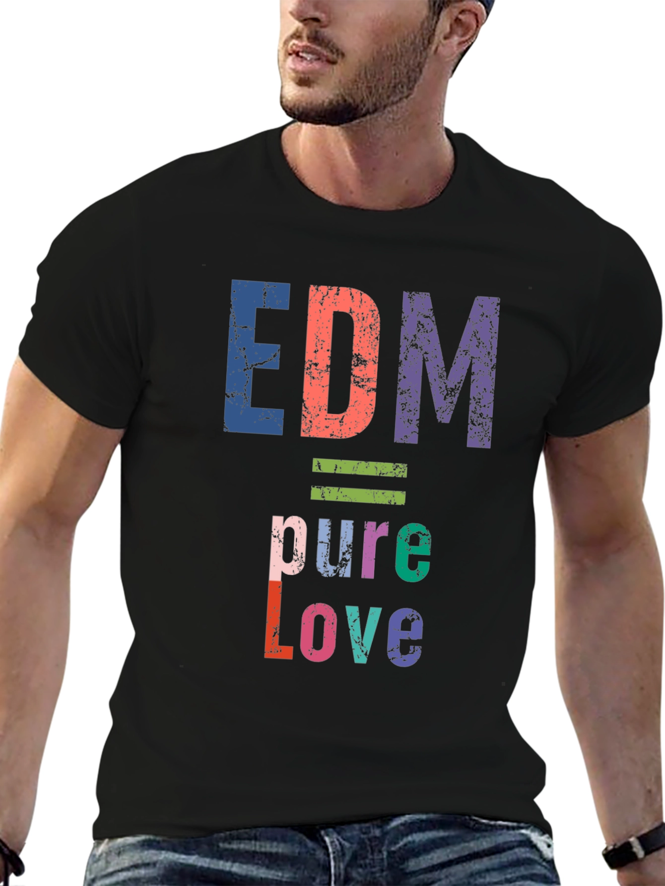 EDM Pure Love Graphic Tee