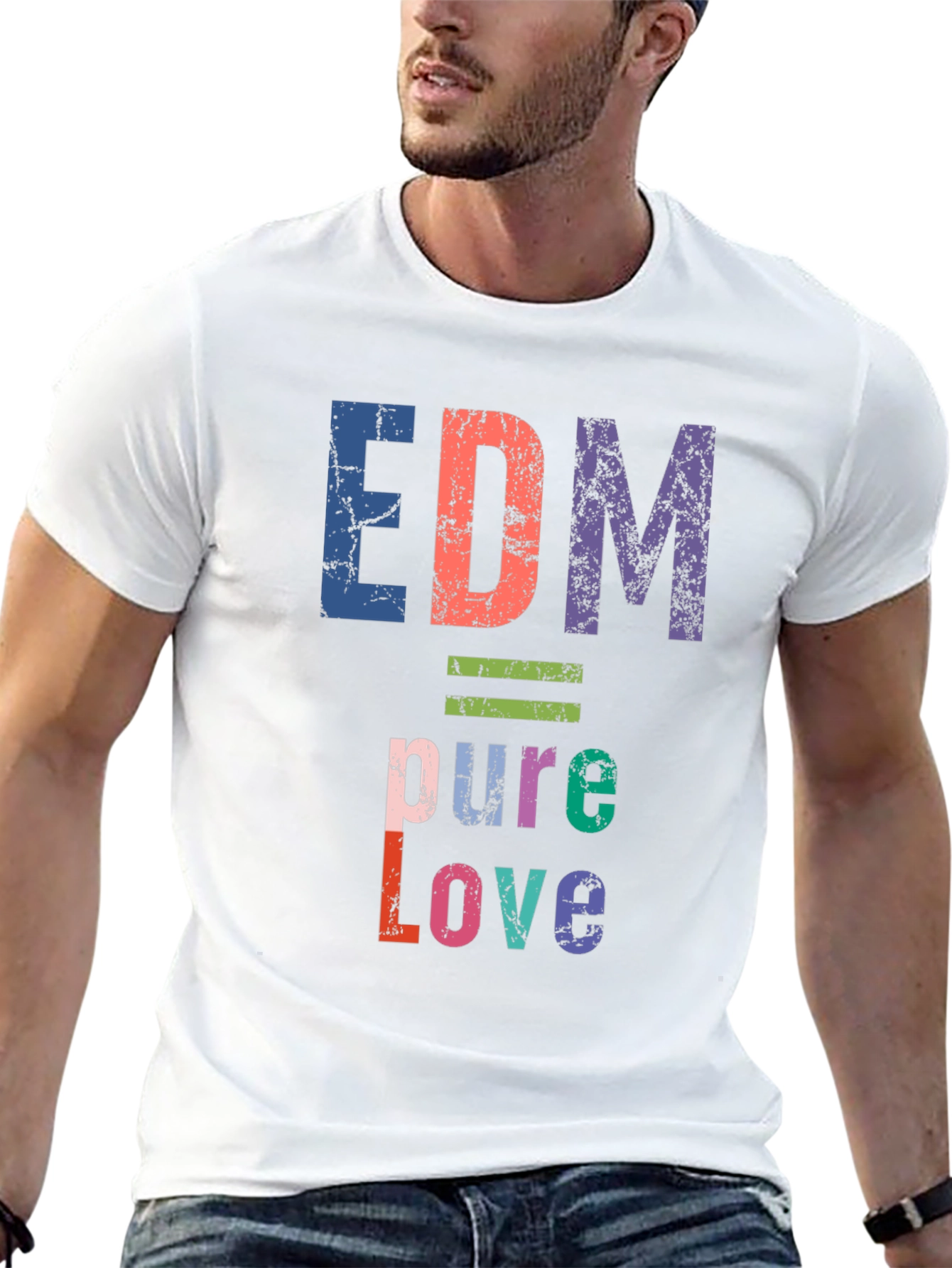 EDM Pure Love Graphic Tee
