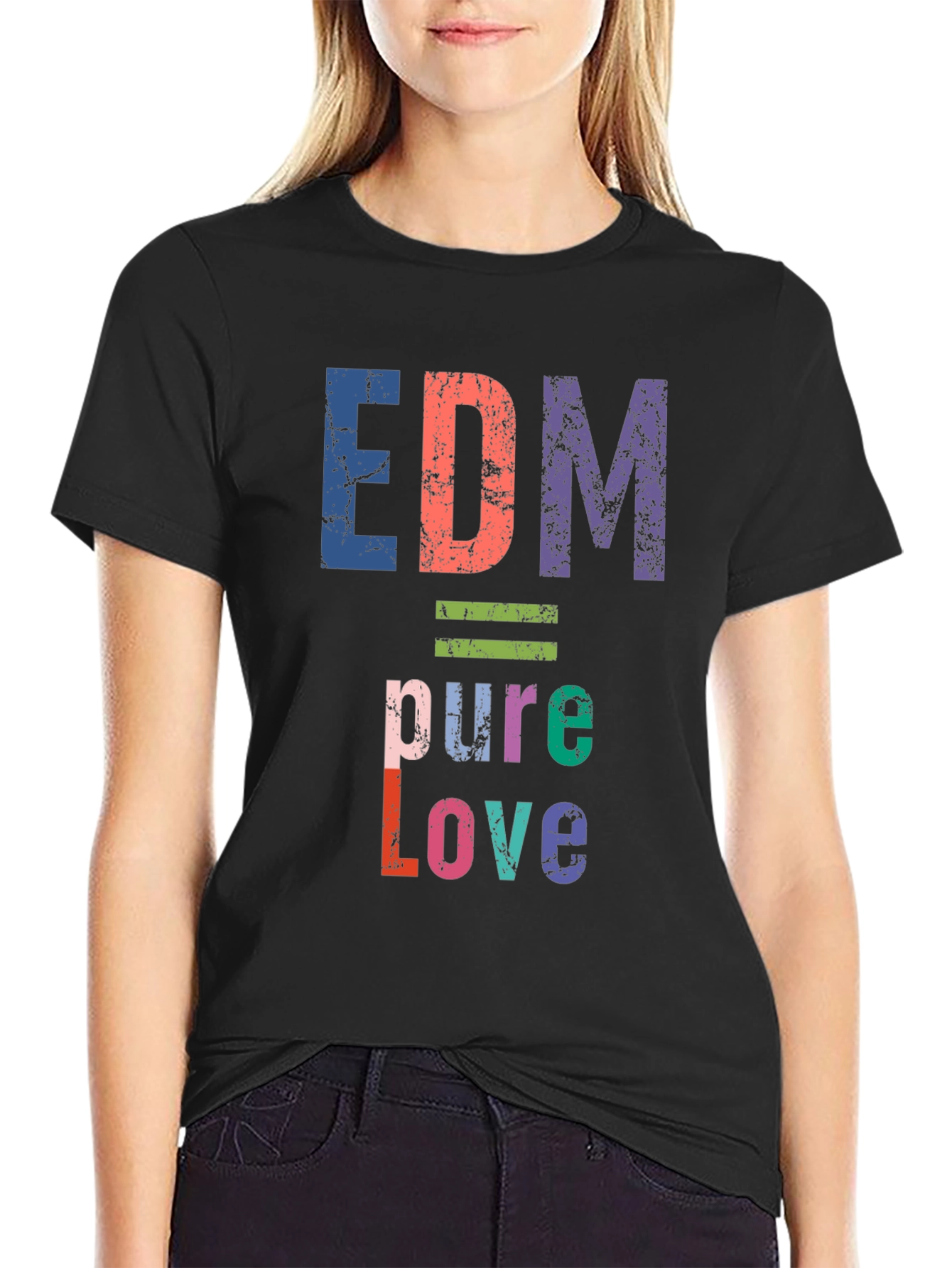 EDM Pure Love Graphic Tee