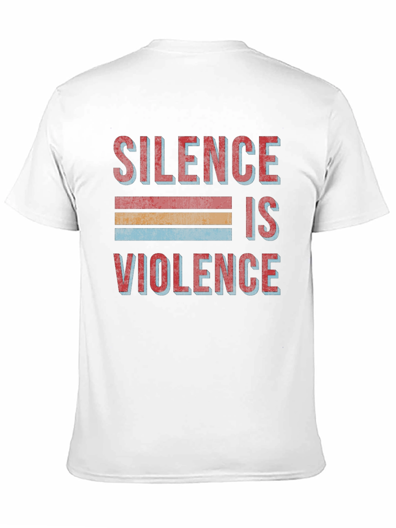 Silence is Violence Retro Graphic Tee