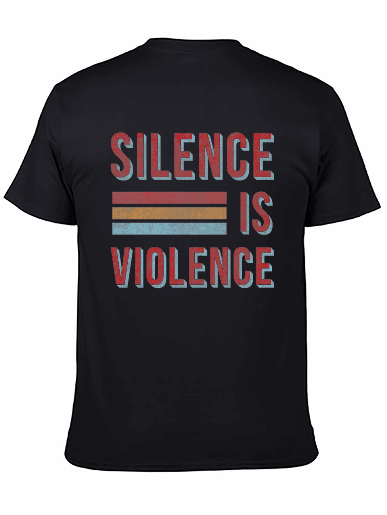 Silence is Violence Retro Graphic Tee