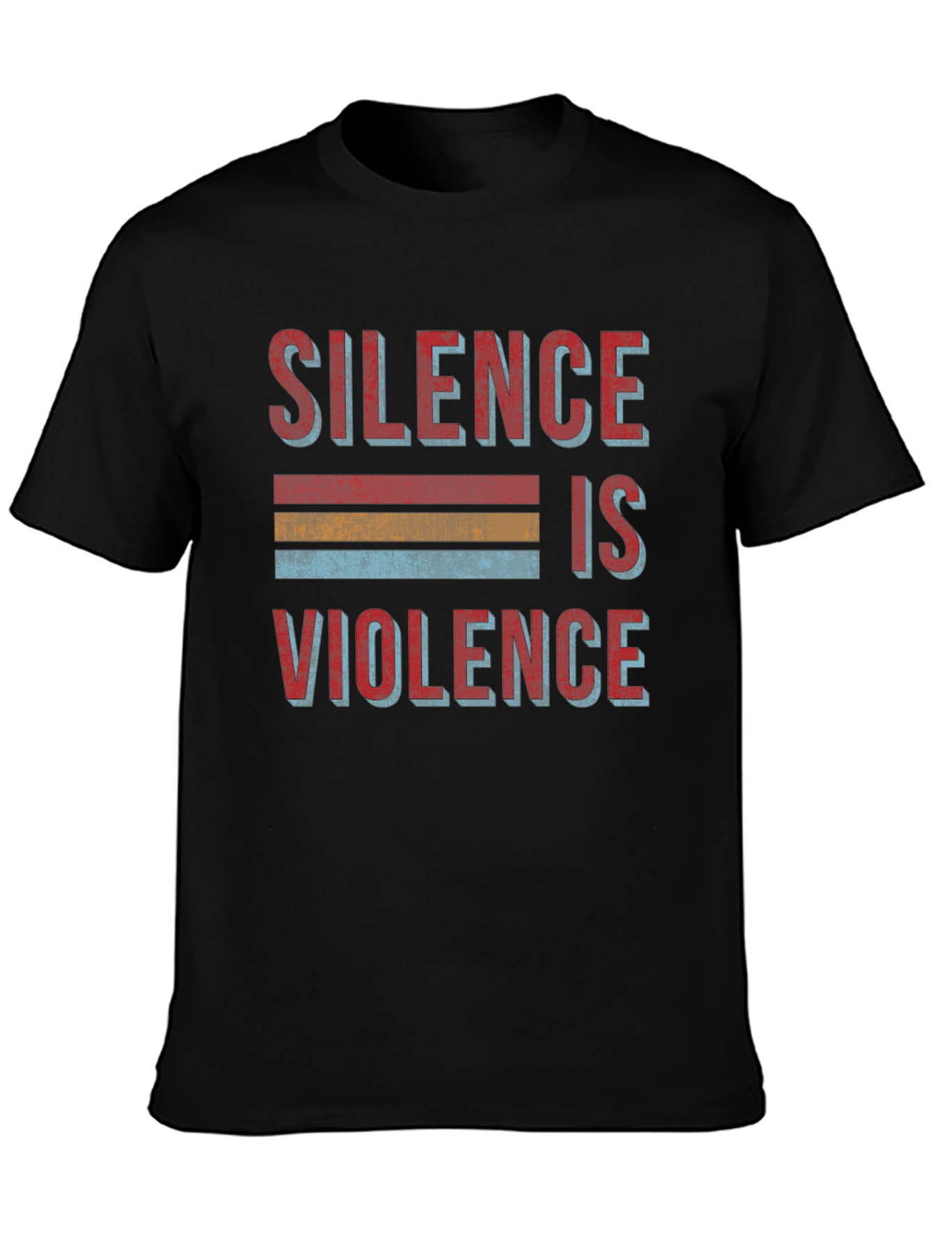 Silence is Violence Retro Graphic Tee