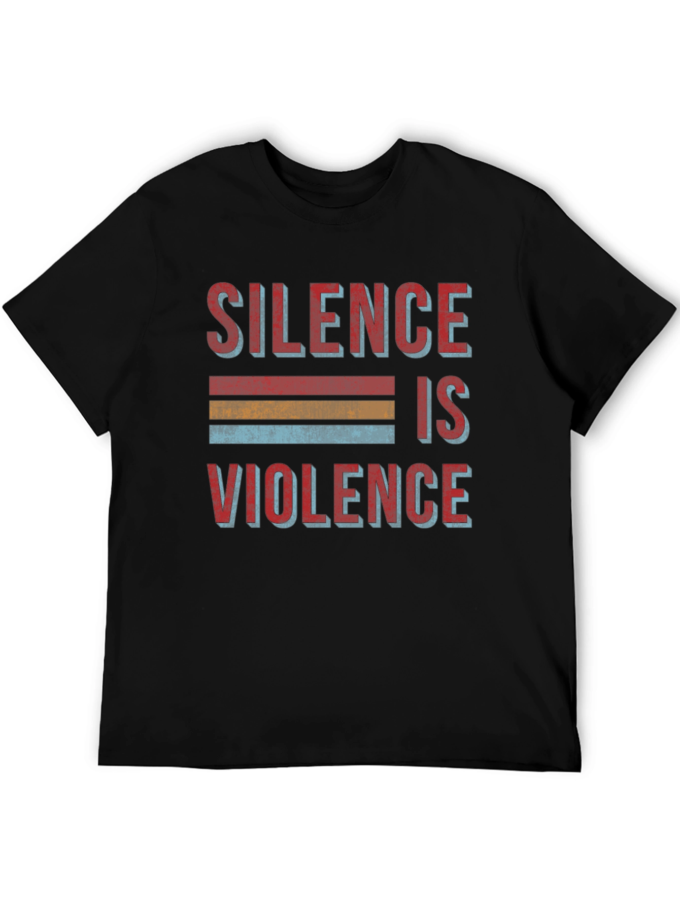 Silence is Violence Retro Graphic Tee