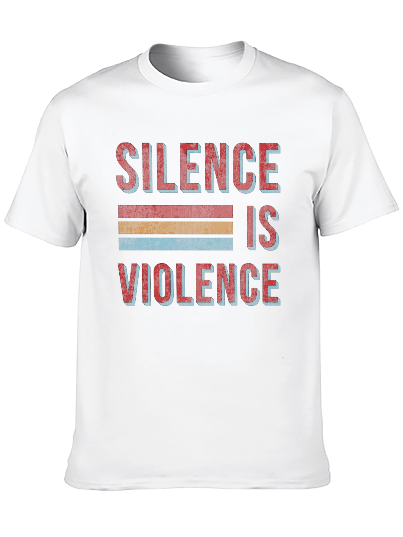 Silence is Violence Retro Graphic Tee