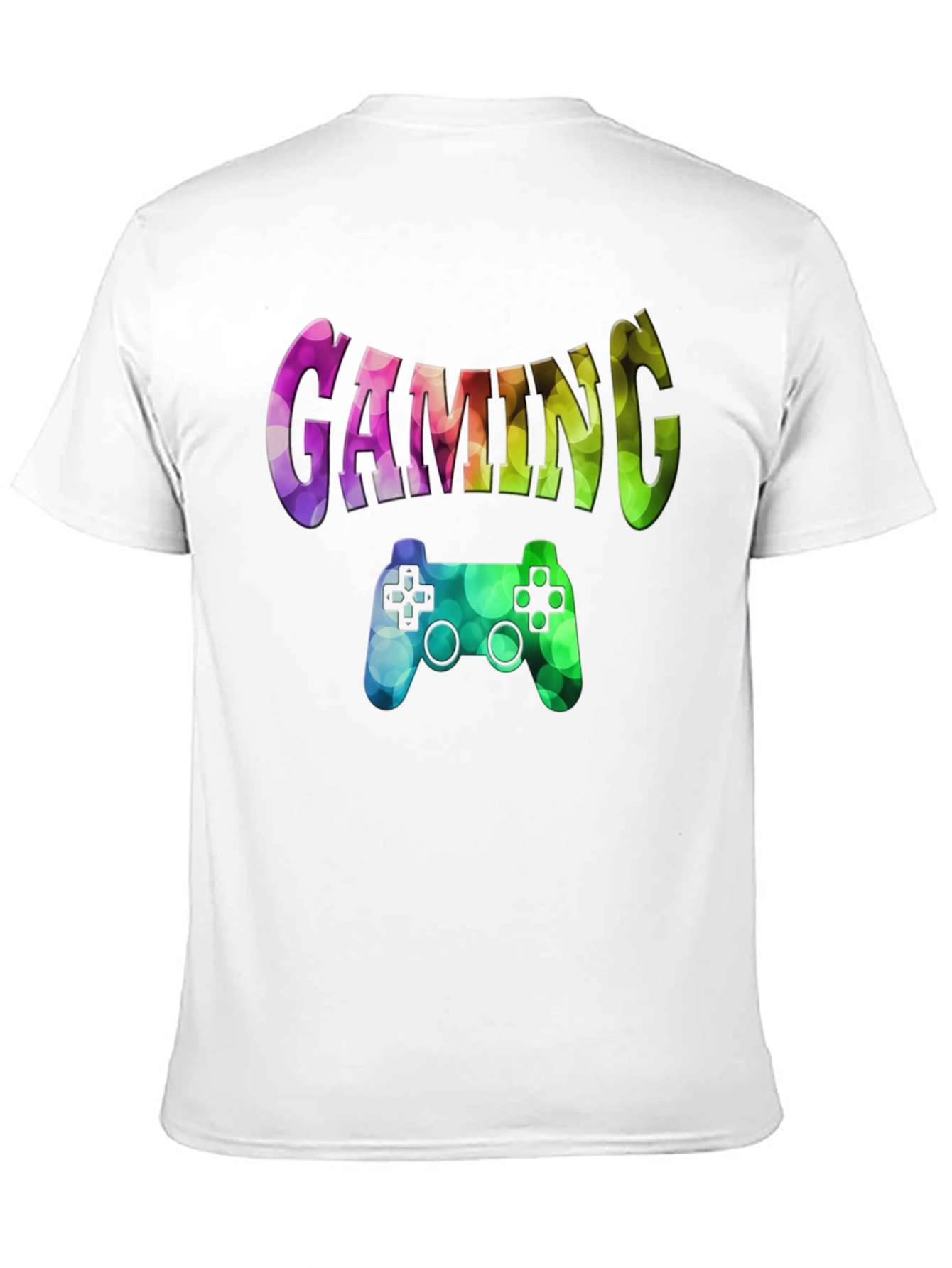 Gaming Controller Graphic Print T-Shirt