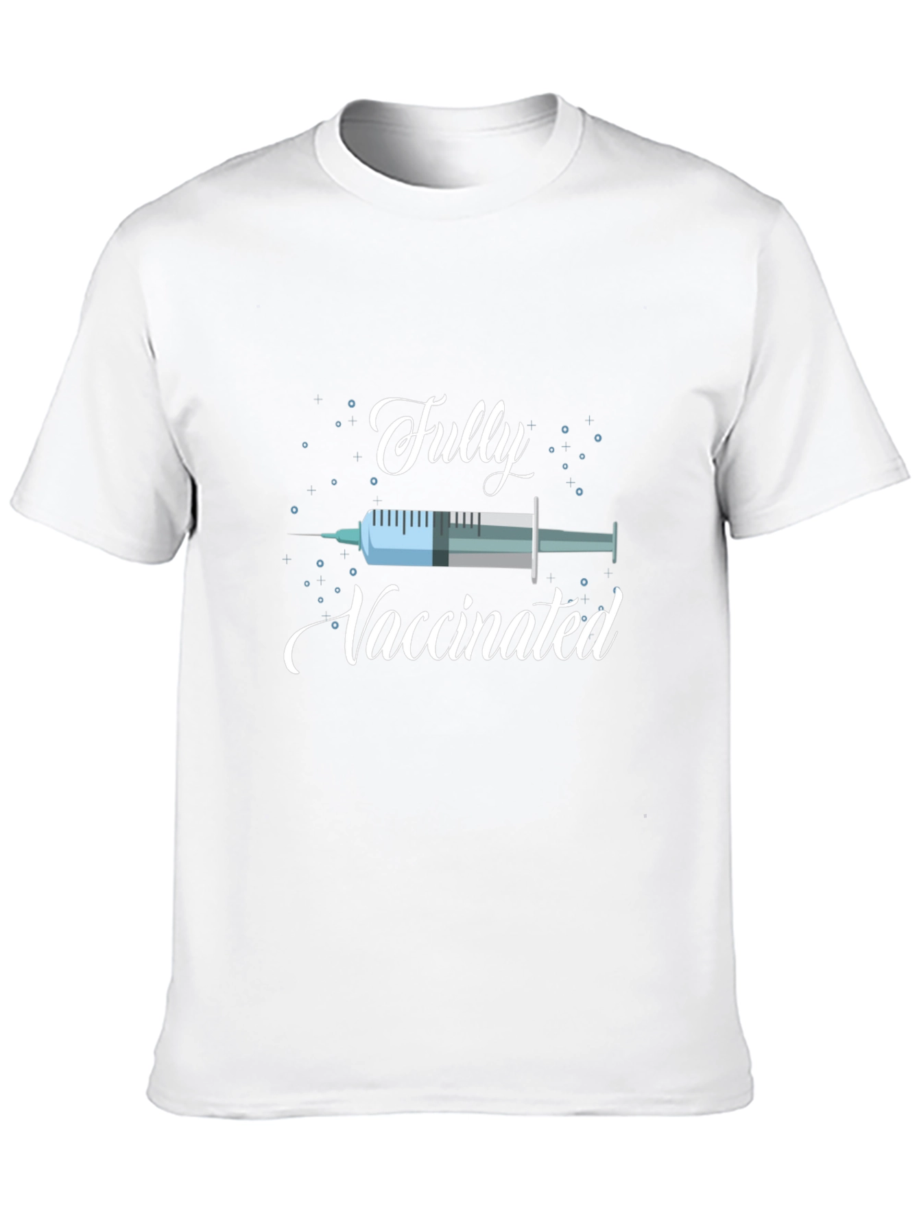Fully Vaccinated Graphic Tee - Black T-Shirt