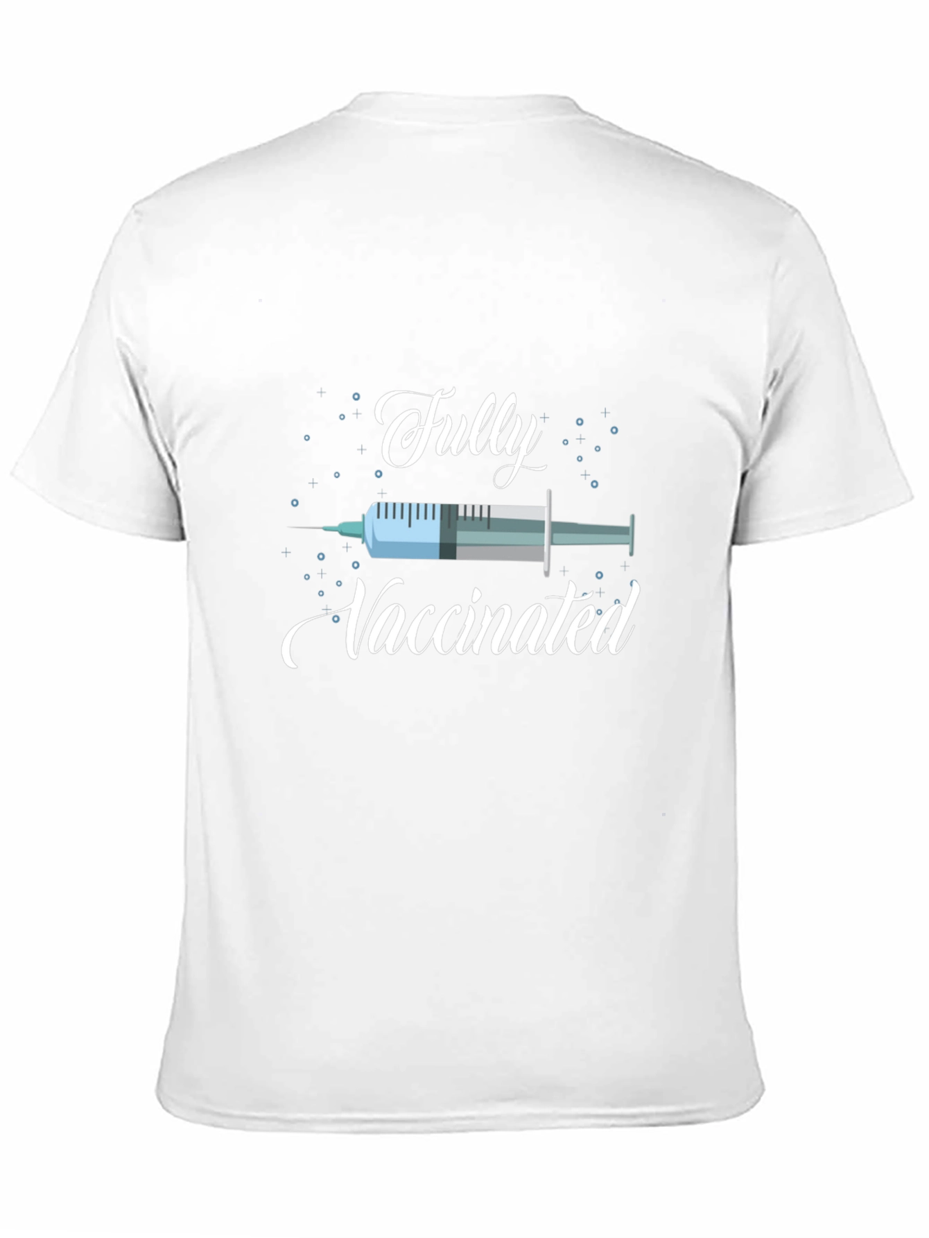 Fully Vaccinated Graphic Tee - Black T-Shirt