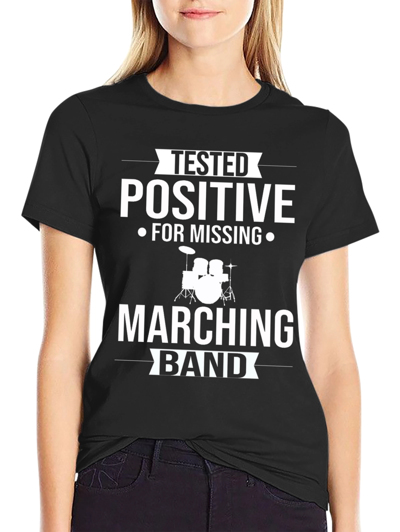 Tested Positive Marching Band T-Shirt