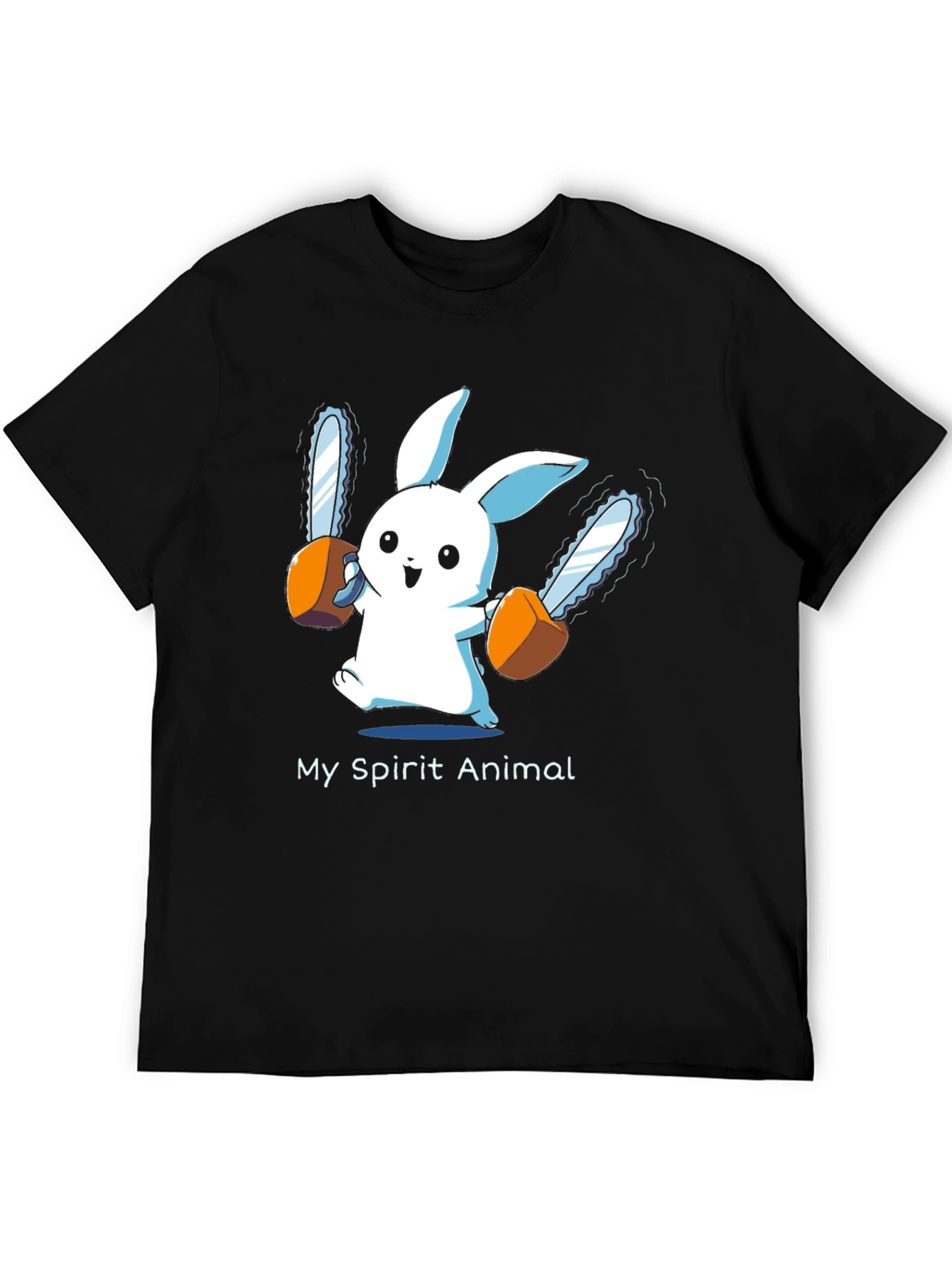 My Spirit Animal Chainsaw Rabbit T-Shirt
