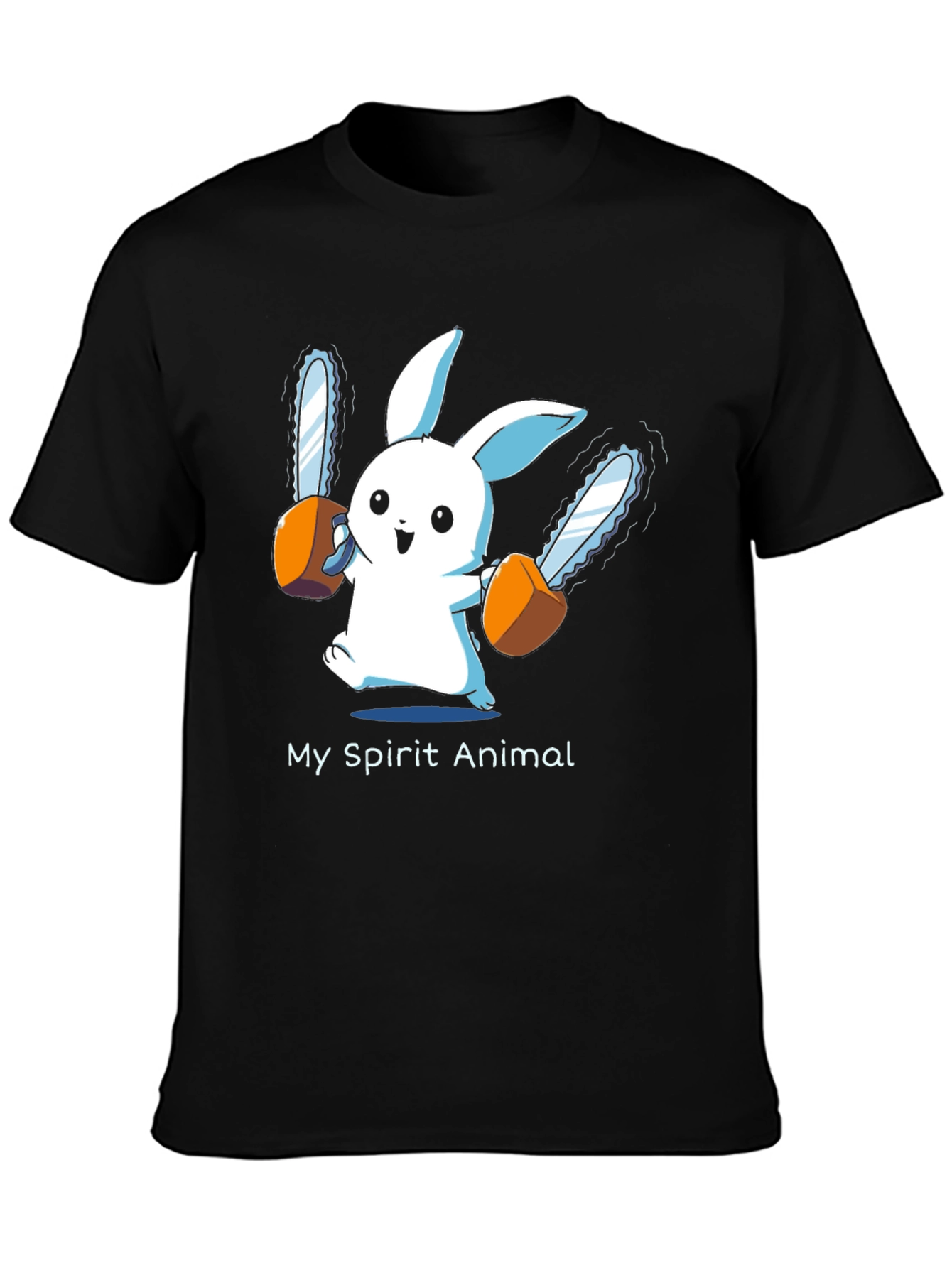 My Spirit Animal Chainsaw Rabbit T-Shirt