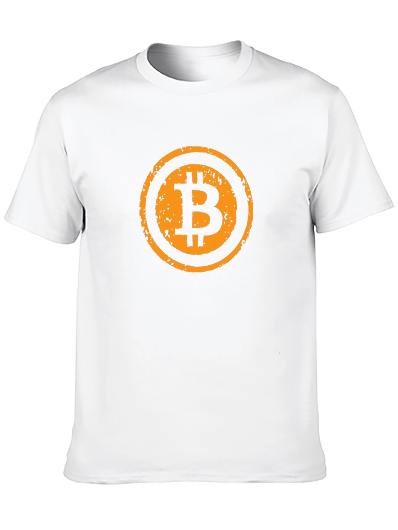 Bitcoin Logo Graphic Tee - Crypto Currency Shirt