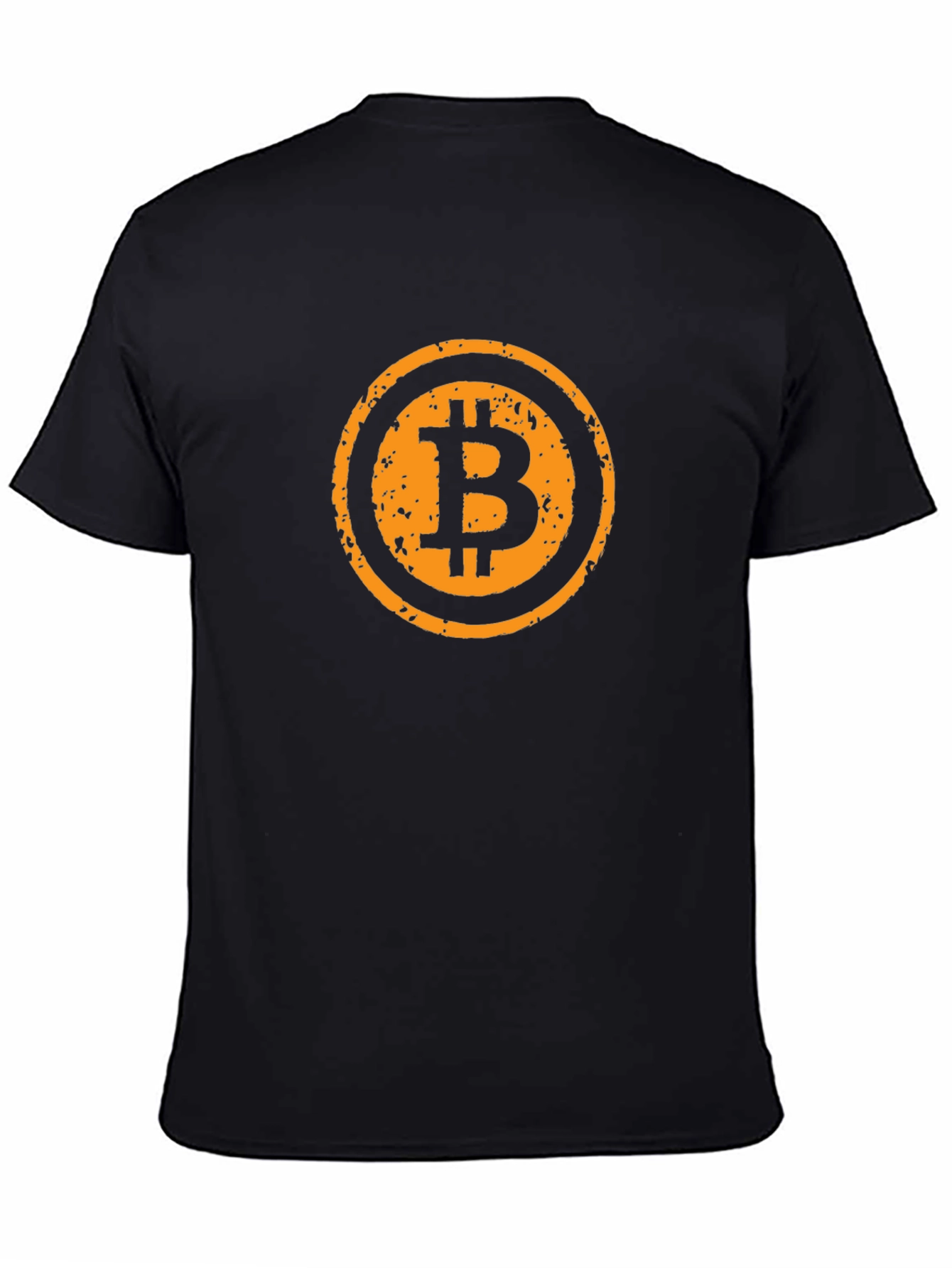 Bitcoin Logo Graphic Tee - Crypto Currency Shirt