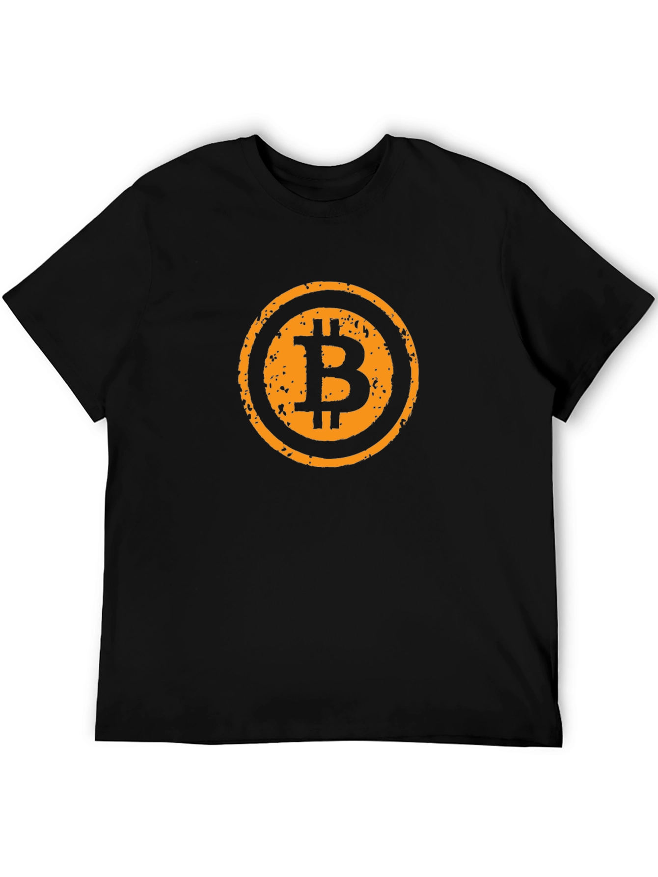 Bitcoin Logo Graphic Tee - Crypto Currency Shirt