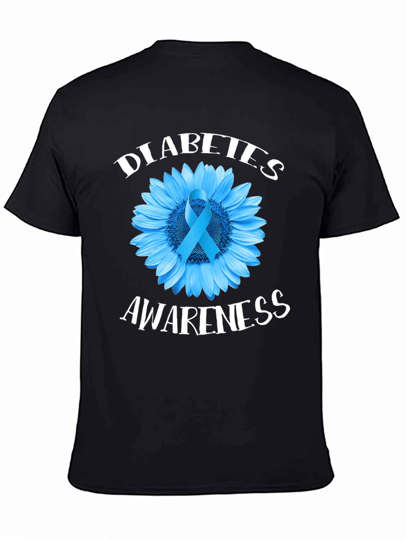 Diabetes Awareness Sunflower T-Shirt
