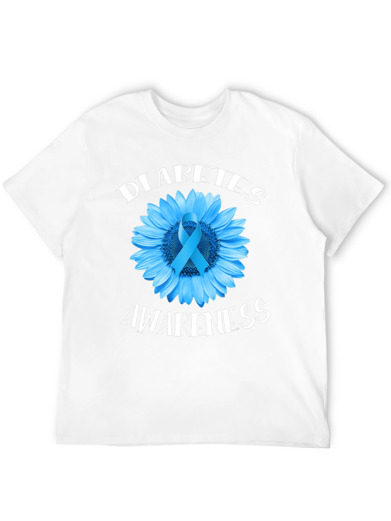 Diabetes Awareness Sunflower T-Shirt