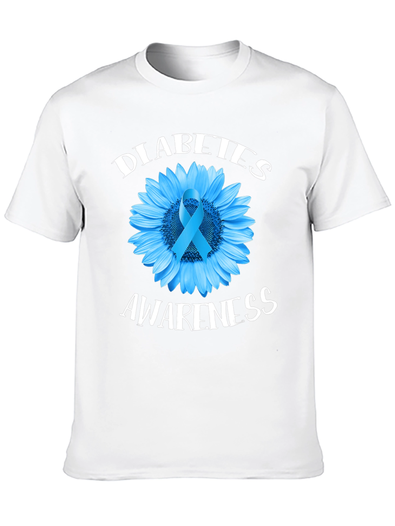 Diabetes Awareness Sunflower T-Shirt