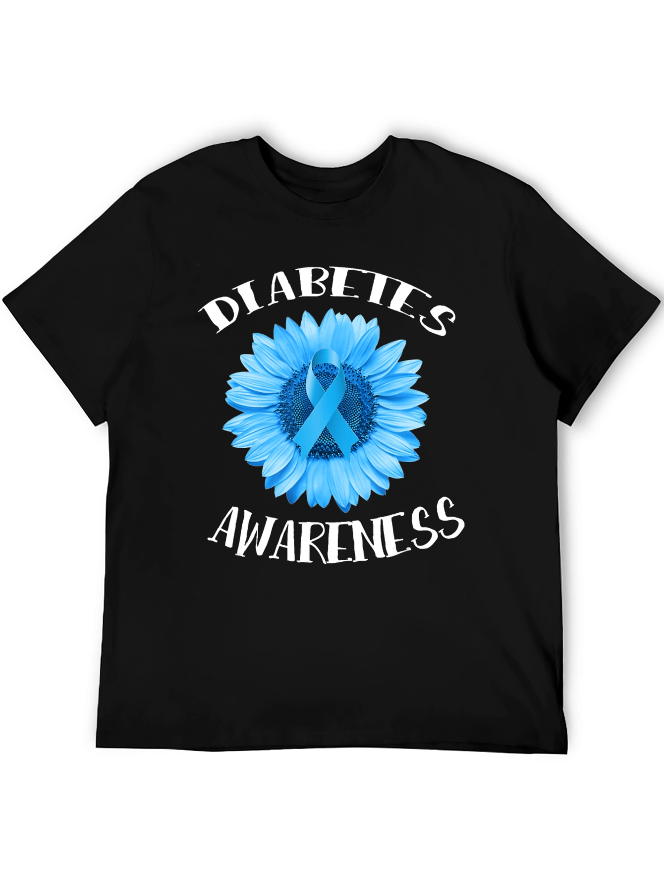 Diabetes Awareness Sunflower T-Shirt