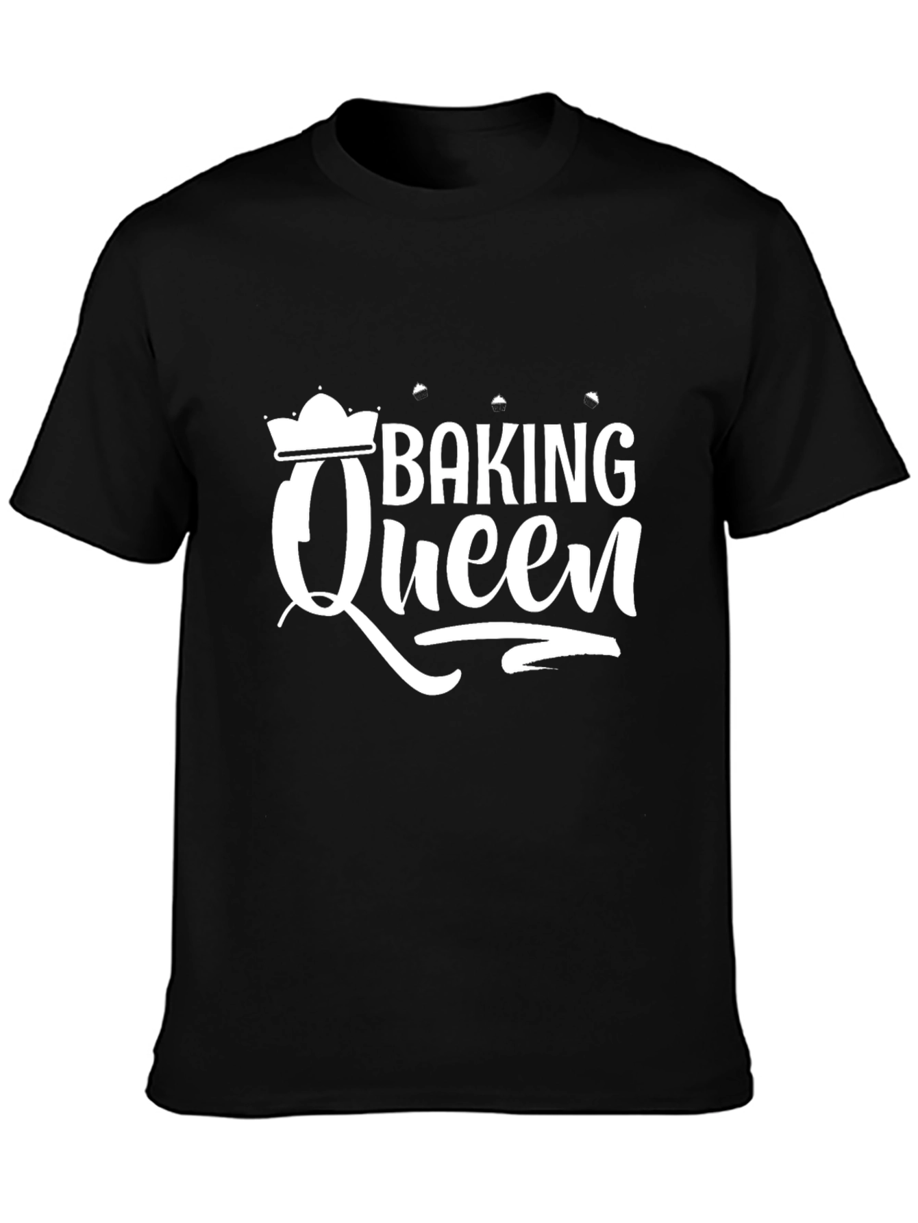 Baking Queen Black T-Shirt